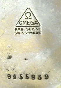 Ocelové dvouplášťové hodinky s řetízkem – Omega - 5