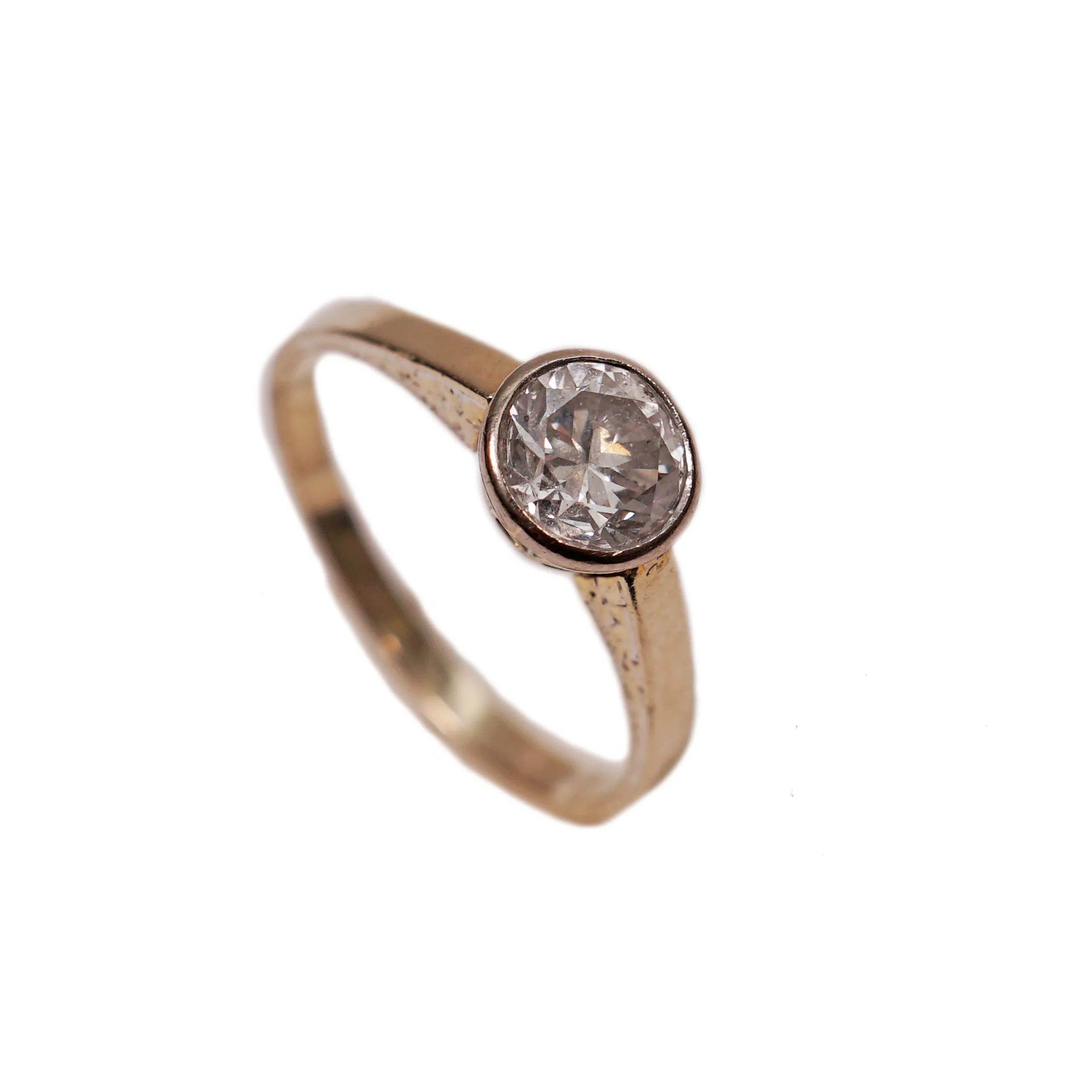 Prsten s briliantem 1,35 ct