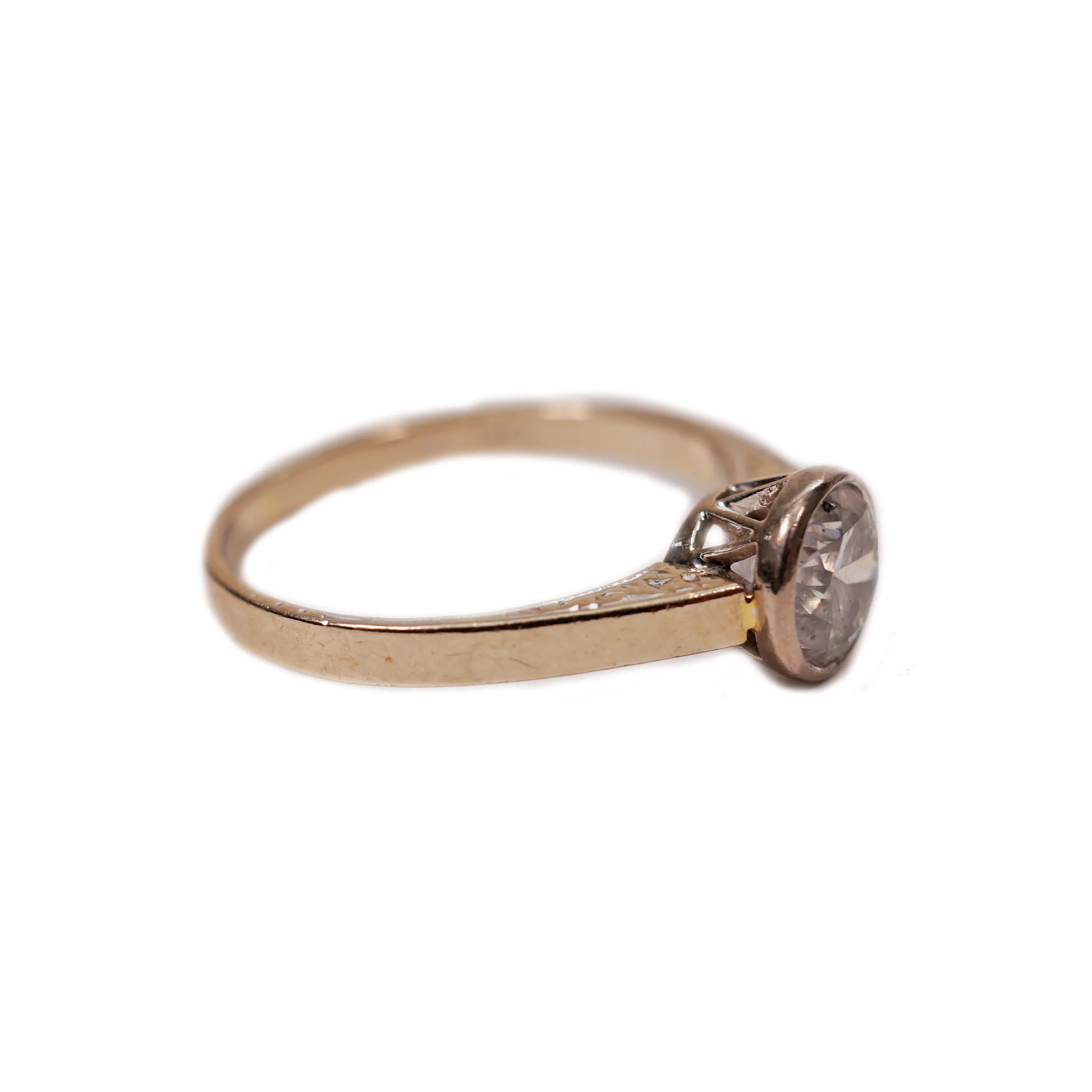 Prsten s briliantem 1,35 ct - 3