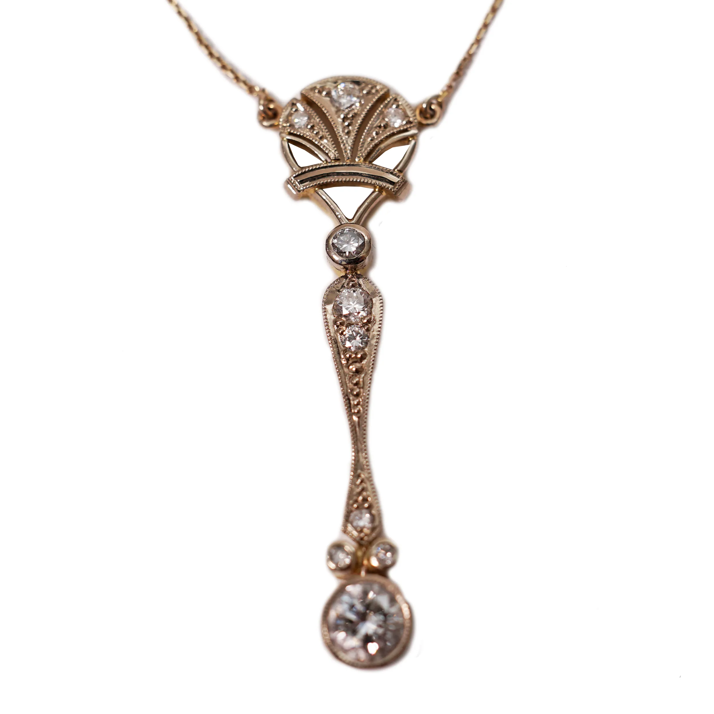 Náhrdelník s brilianty 1,17 ct