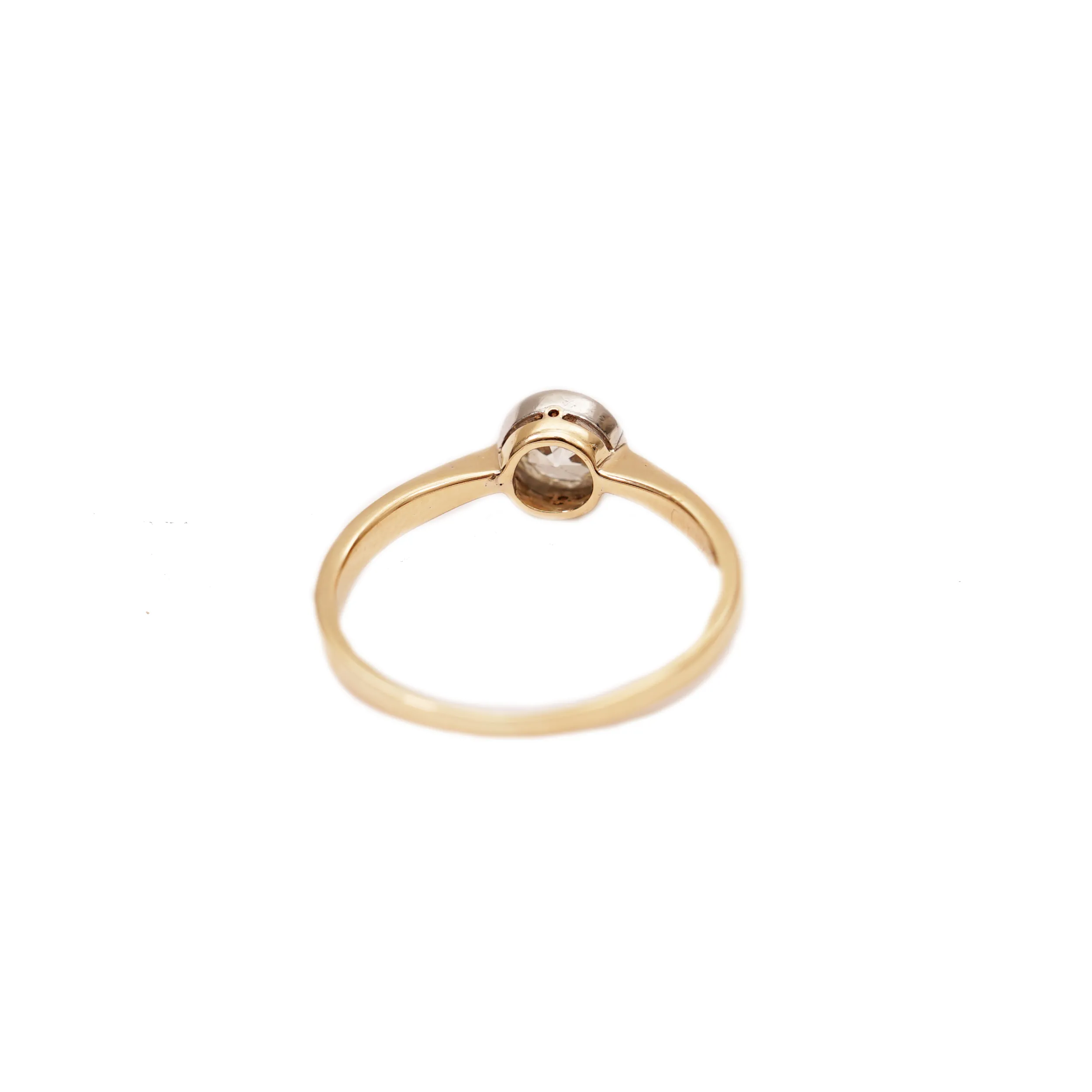 Zlatý prsten s diamantem 0,63 ct - 4