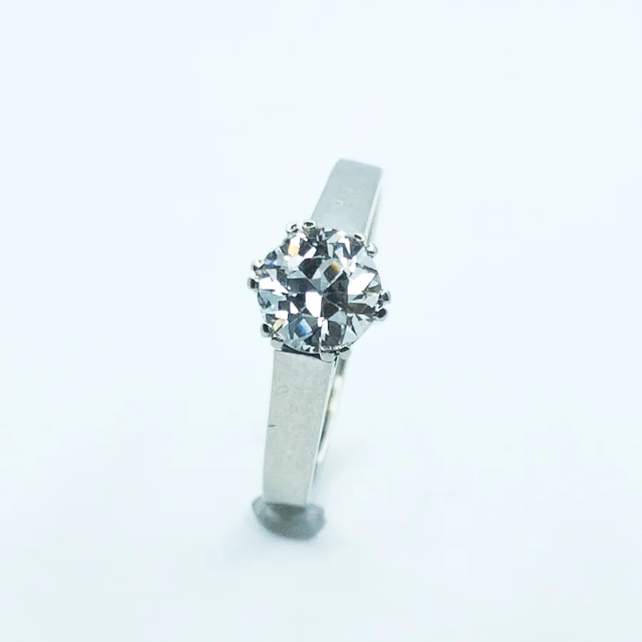 Briliantový prsten 0,85 ct