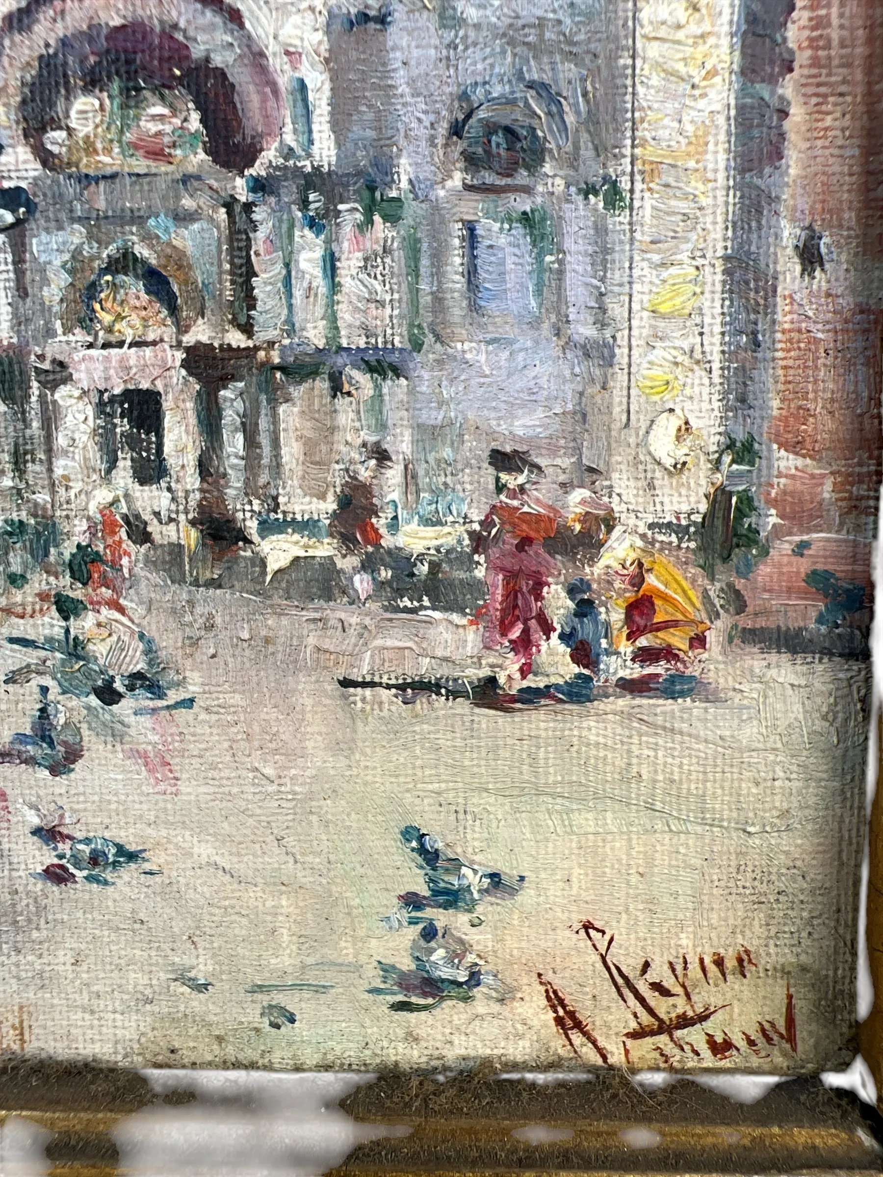 Antonio Mária de Reyna Manescau – Náměstí sv. Marka – Benátky - 5