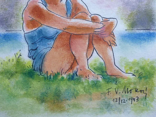František Viktor Mokrý – Na plovárně - 4