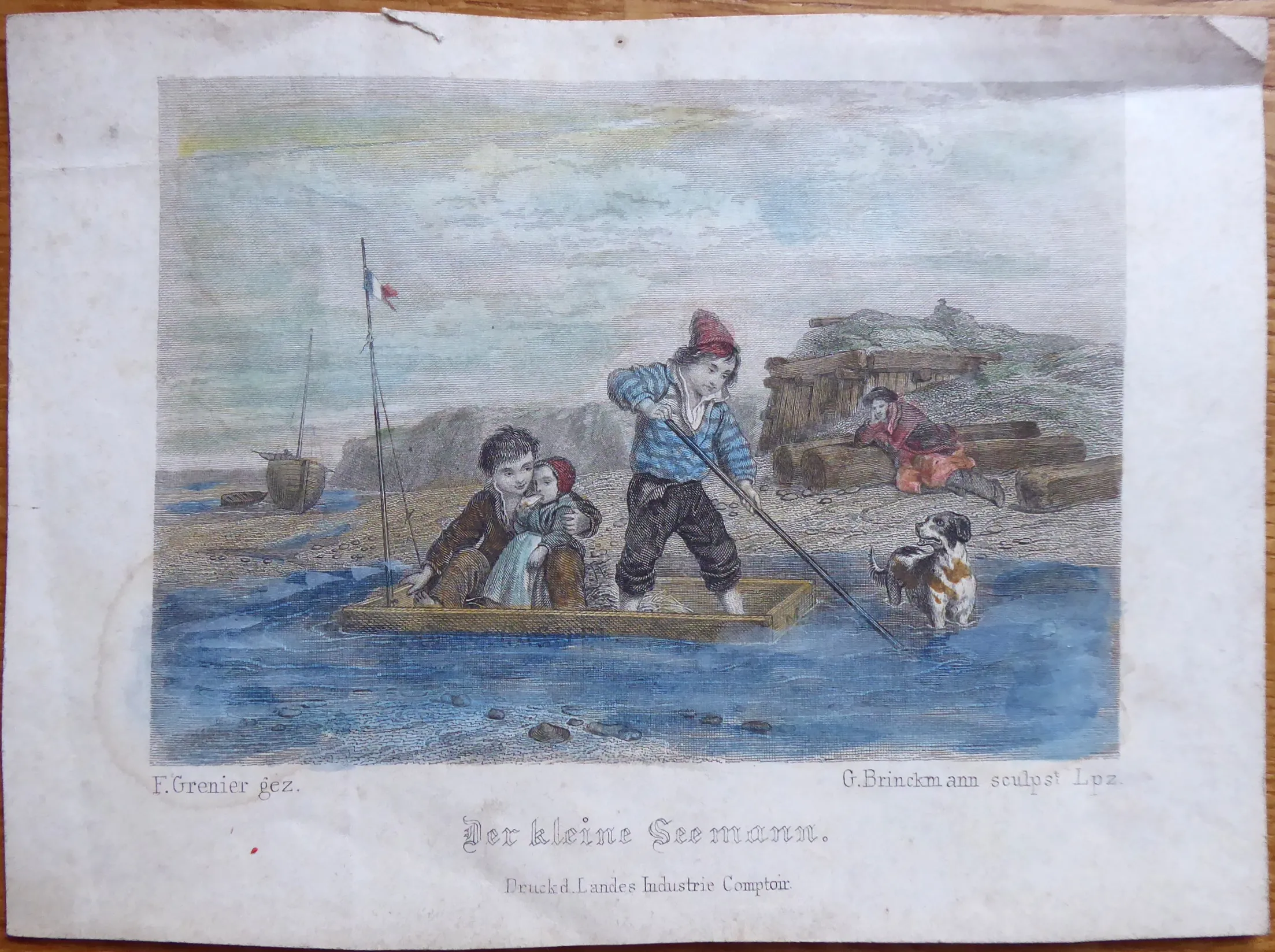 F. Grenier – Der kleine Seemann – Malý námořník