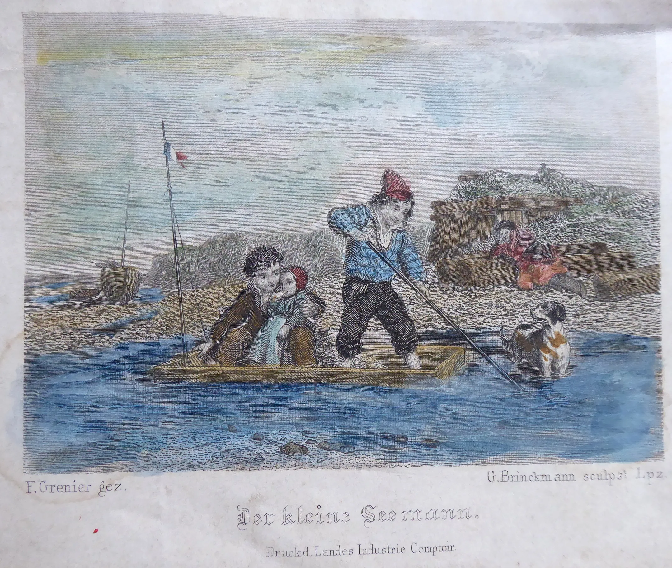 F. Grenier – Der kleine Seemann – Malý námořník - 2