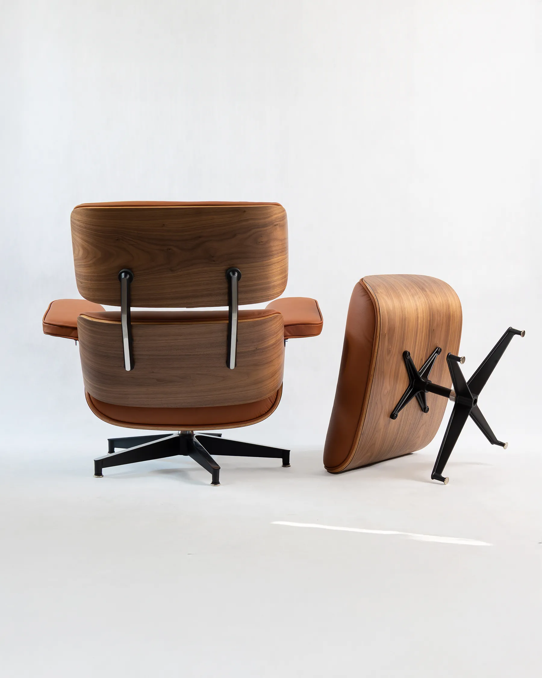 KŘESLO EAMES LOUNGE CHAIR AND OTTOMAN ,,HERMAN MILLER,, - 6