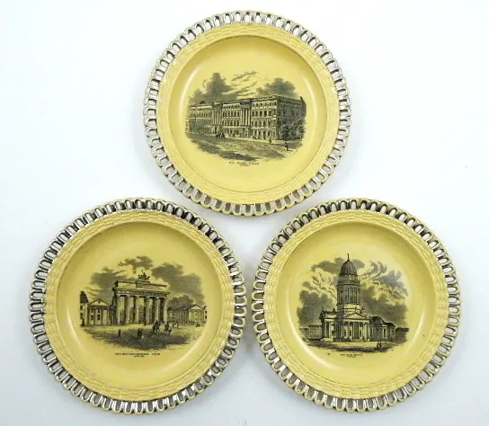 Porges von Portheim – Talířky s motivem Berlína - 3