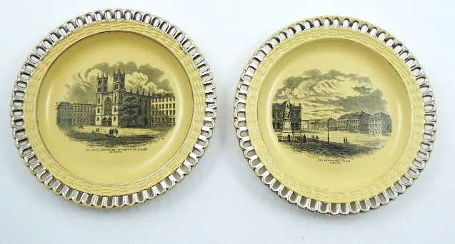 Porges von Portheim – Talířky s motivem Berlína - 4