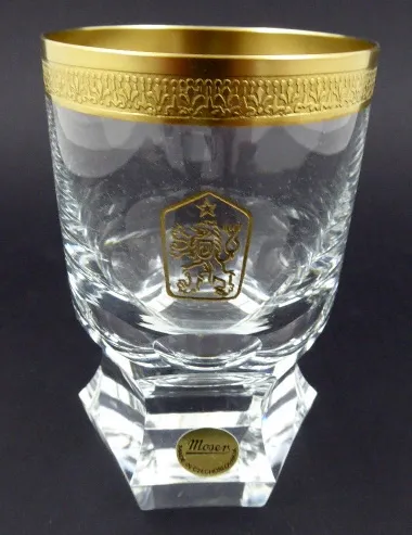 Moser – Sklenice se znakem ČSSR - 3