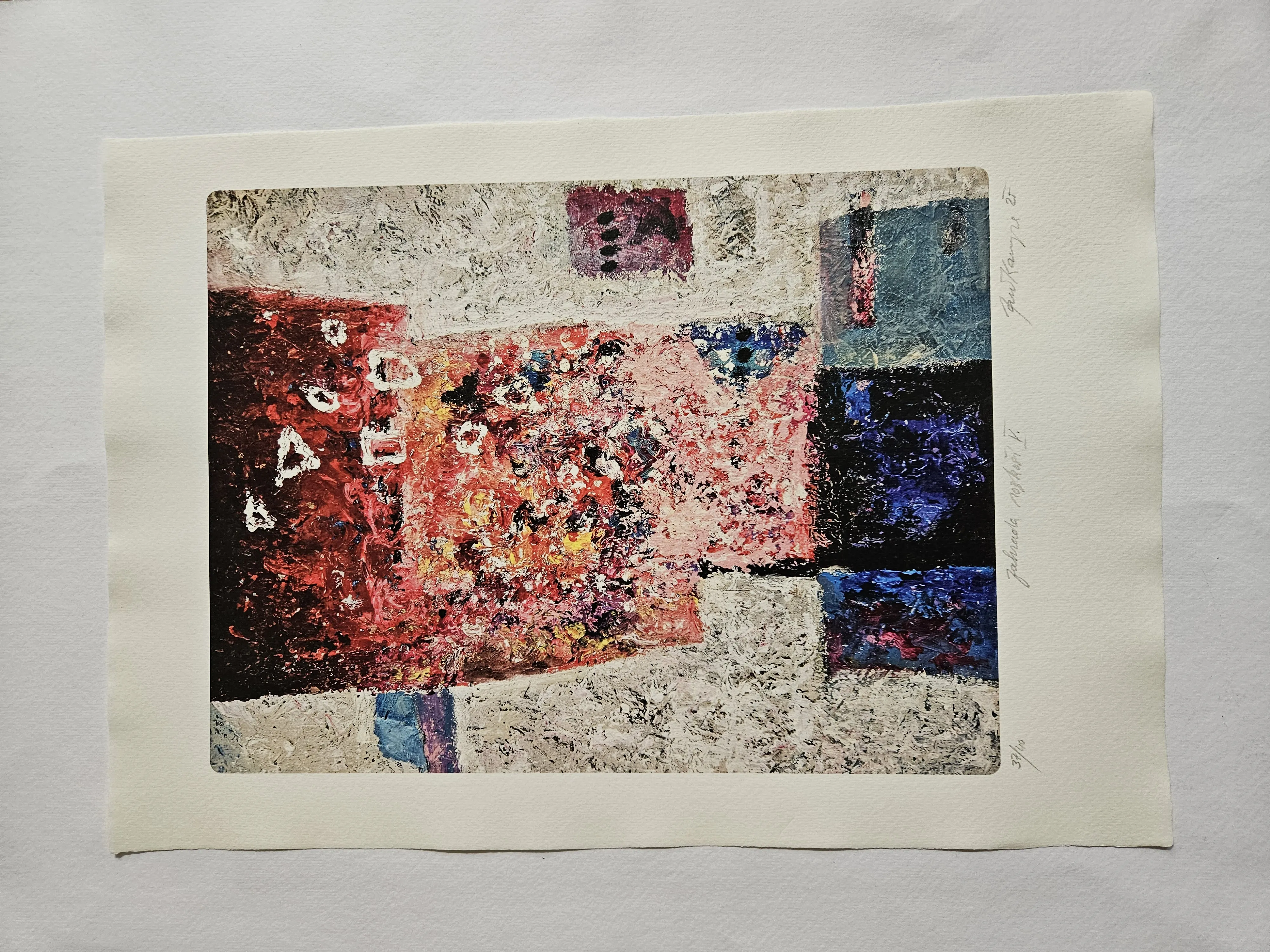 Jan Kanyza – grafický list