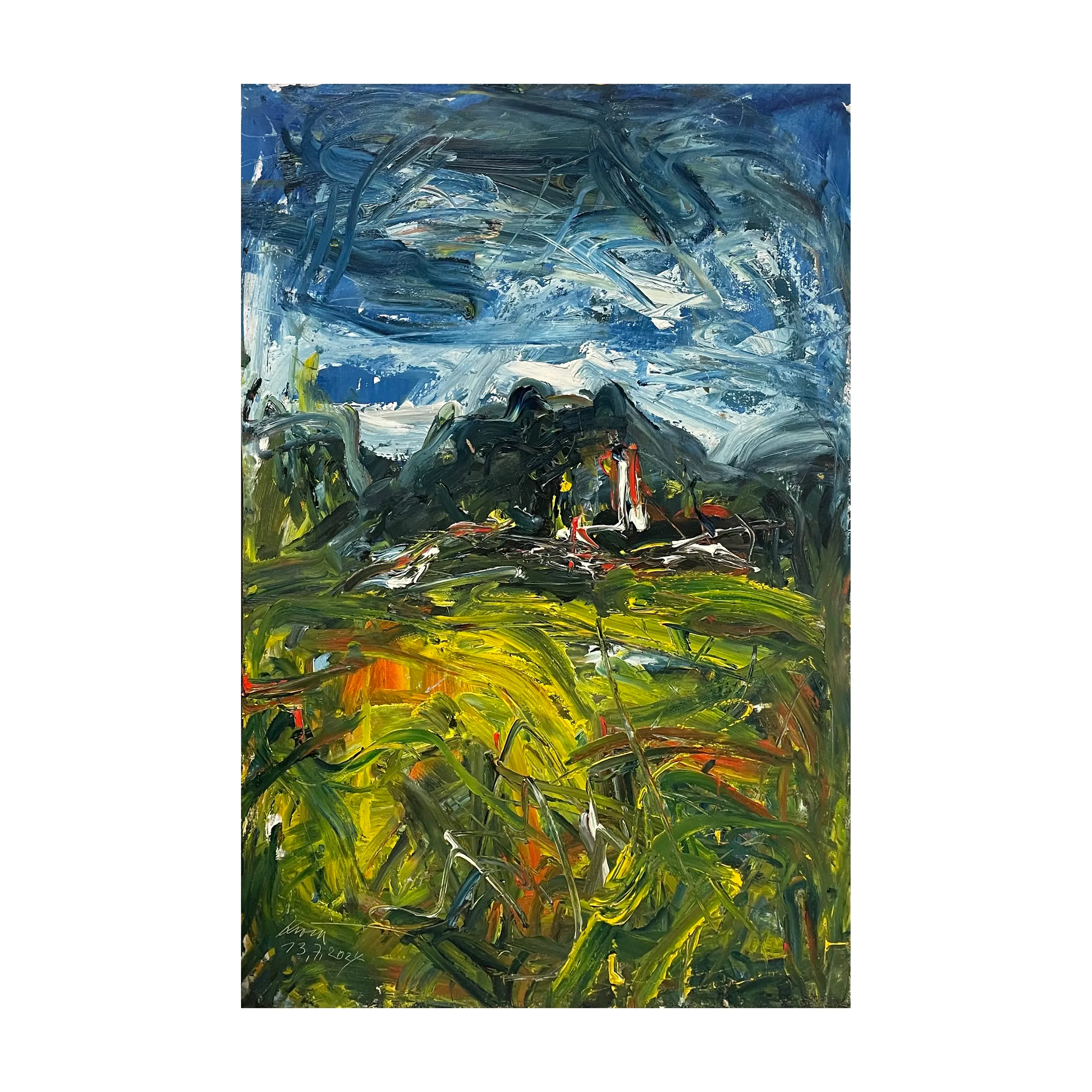 Antonín Kroča – Hukvaldy (92,5 x 62)
