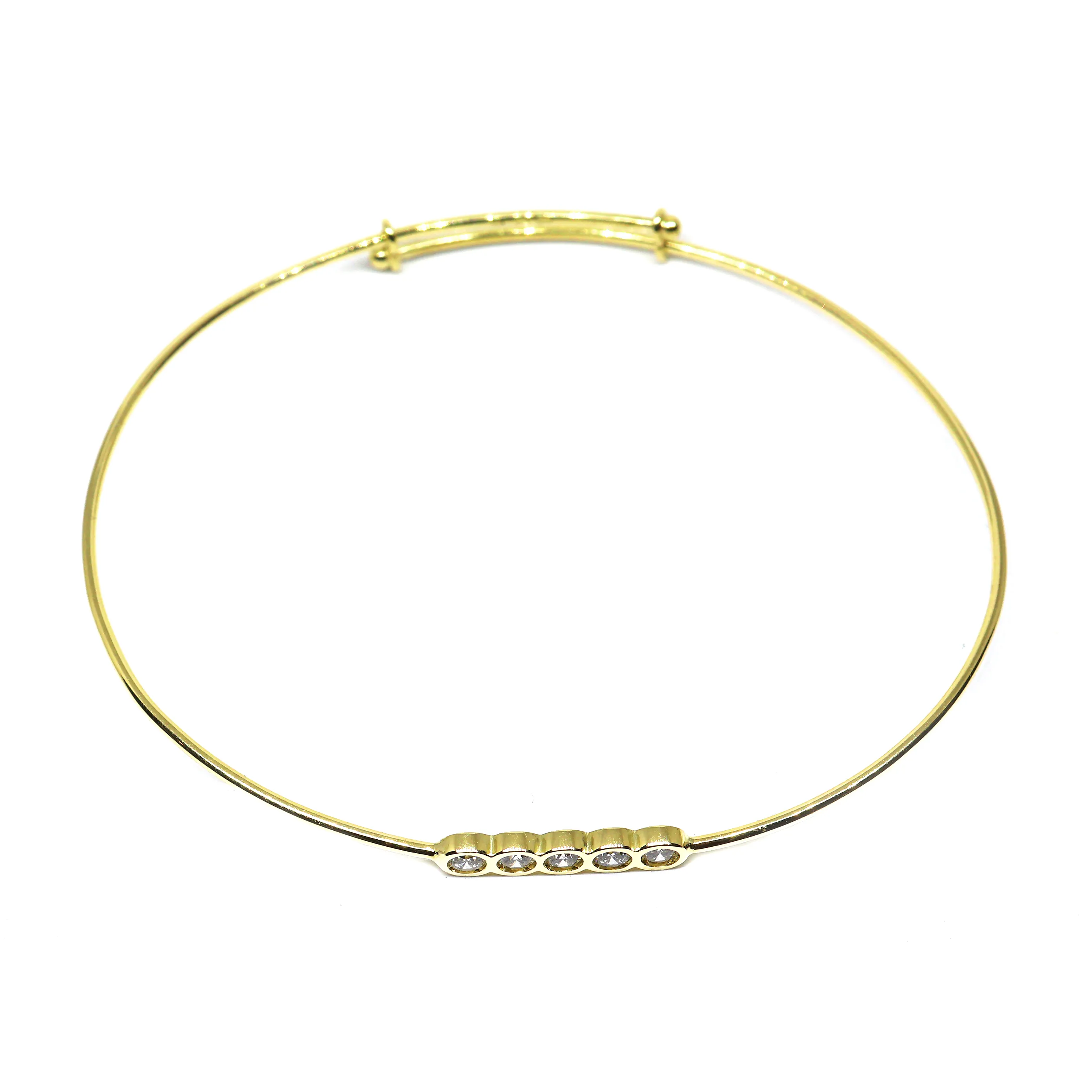 Zlatý náramek s brilianty 0,35ct - 3