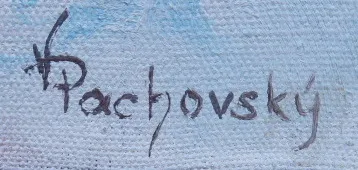 V. Pachovský – Pod Pražským hradem v zimě - 4