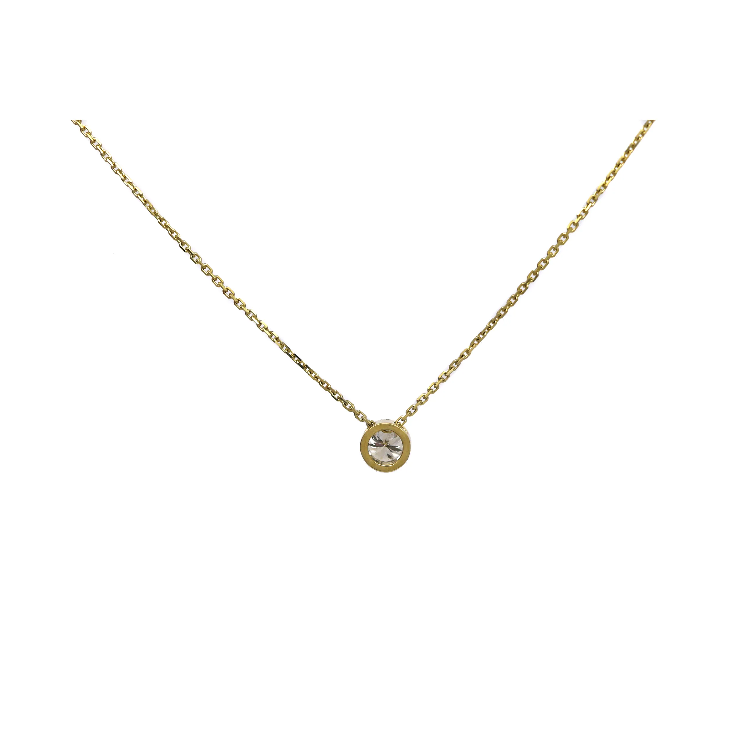 Zlatý přívěsek s diamantem 0,35ct(vzácně bílý E-F-G) + certifikát - 4