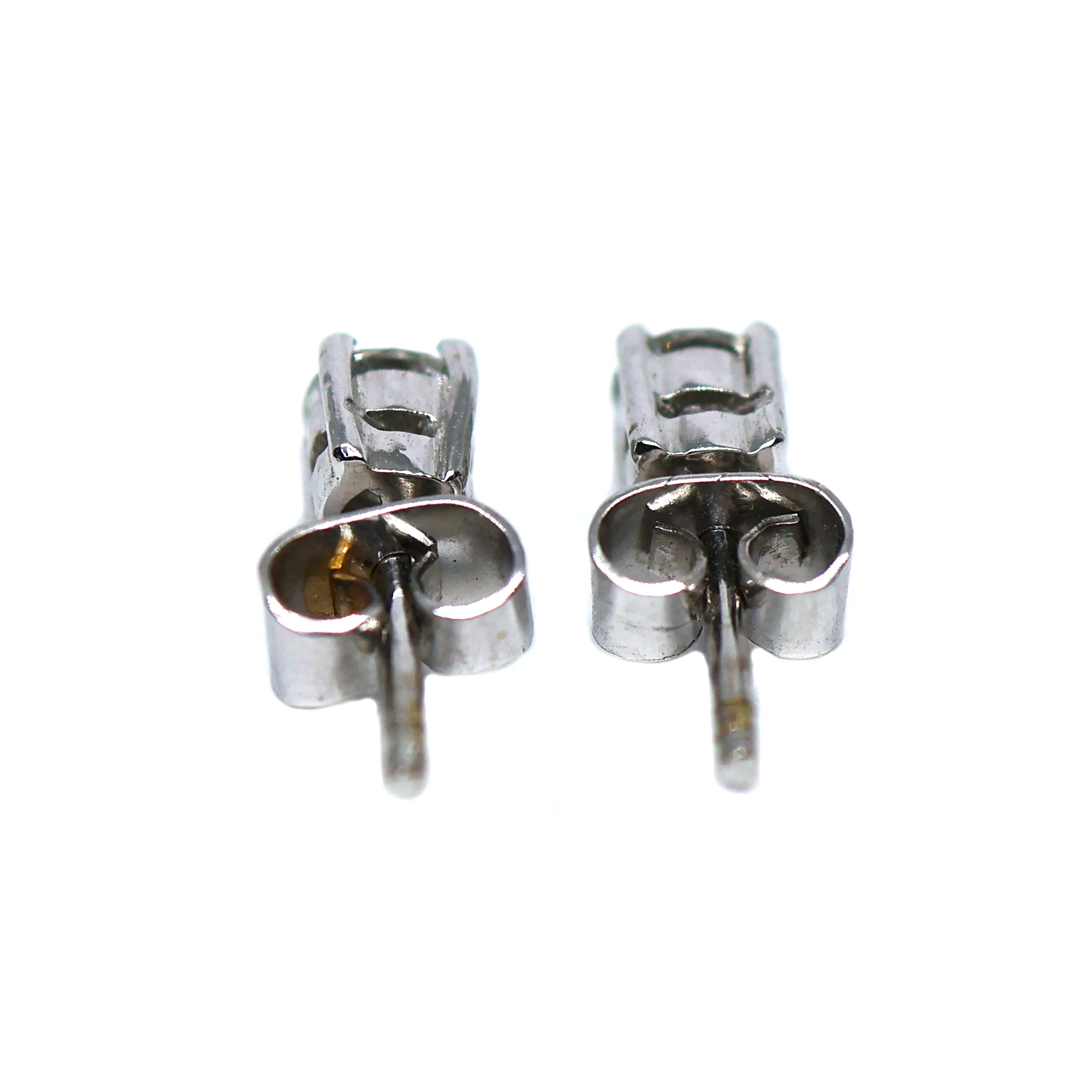 Zlaté náušnice s brilianty 0,50 ct (W, VS) - 4