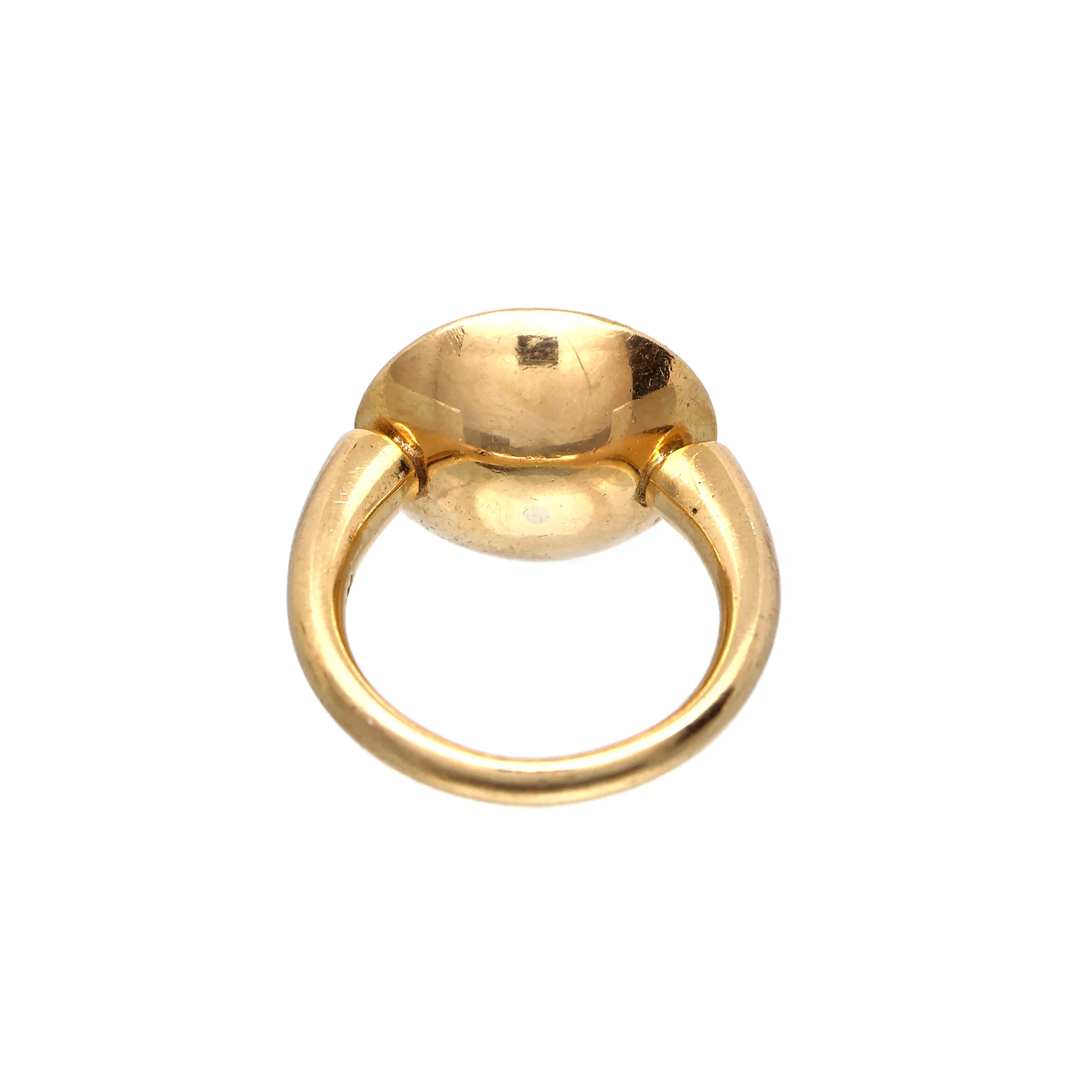 Art deco zlatý prsten s přírodními diamanty 0,90 ct - 6
