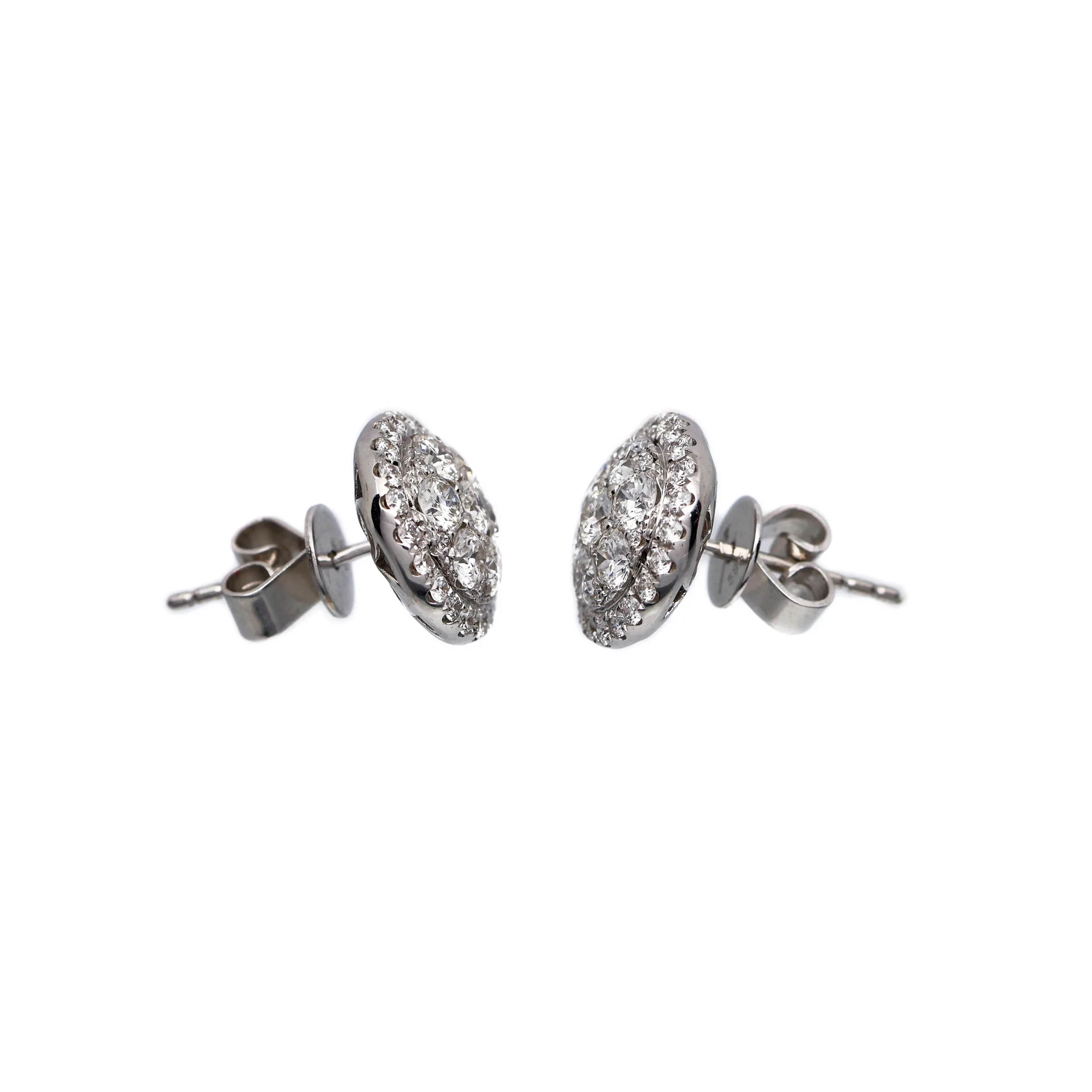 Zlaté náušnice s brilianty 1,60ct - 4