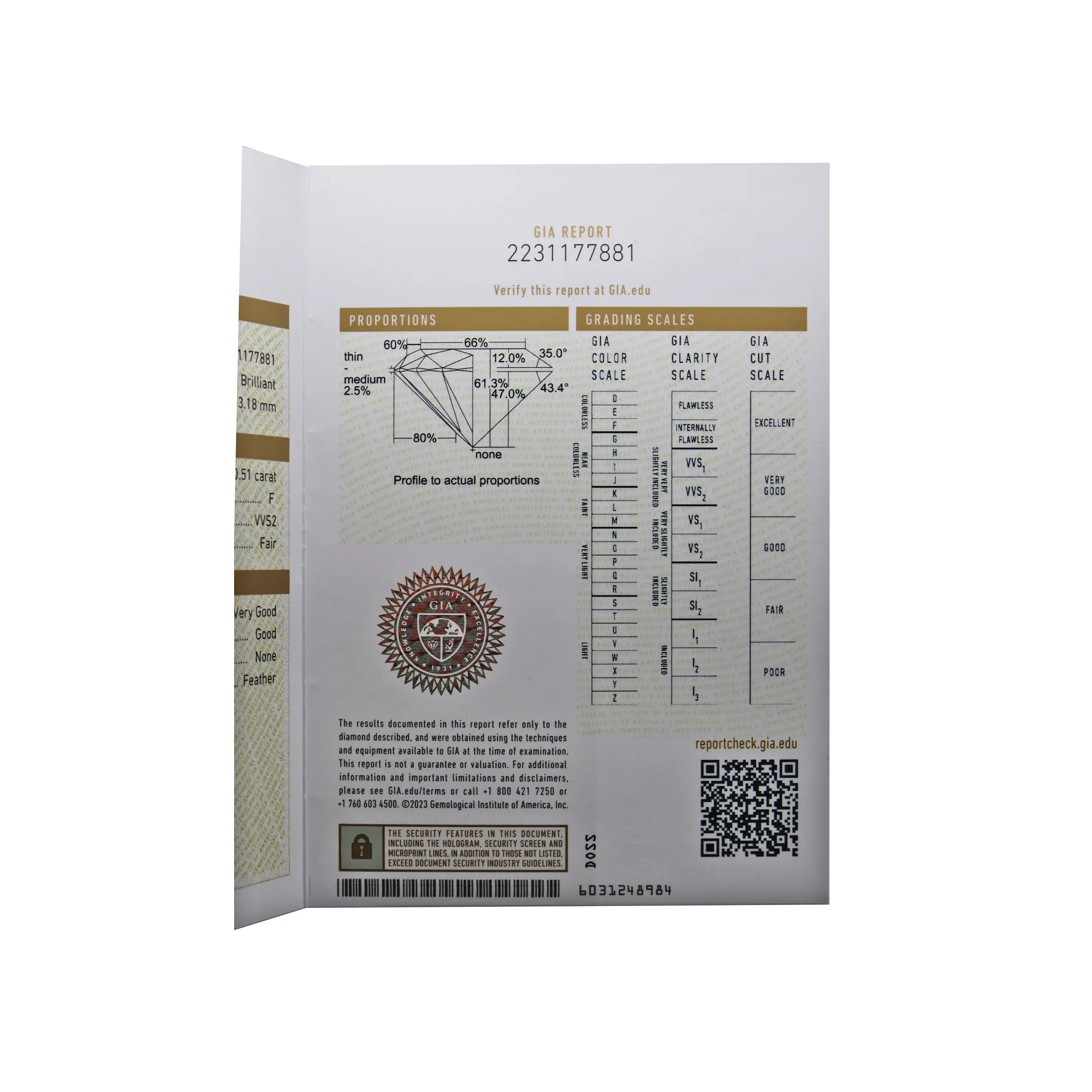 Zlaté náušnice s brilianty 1,01 ct + GIA mezinárodní certifikát - 10