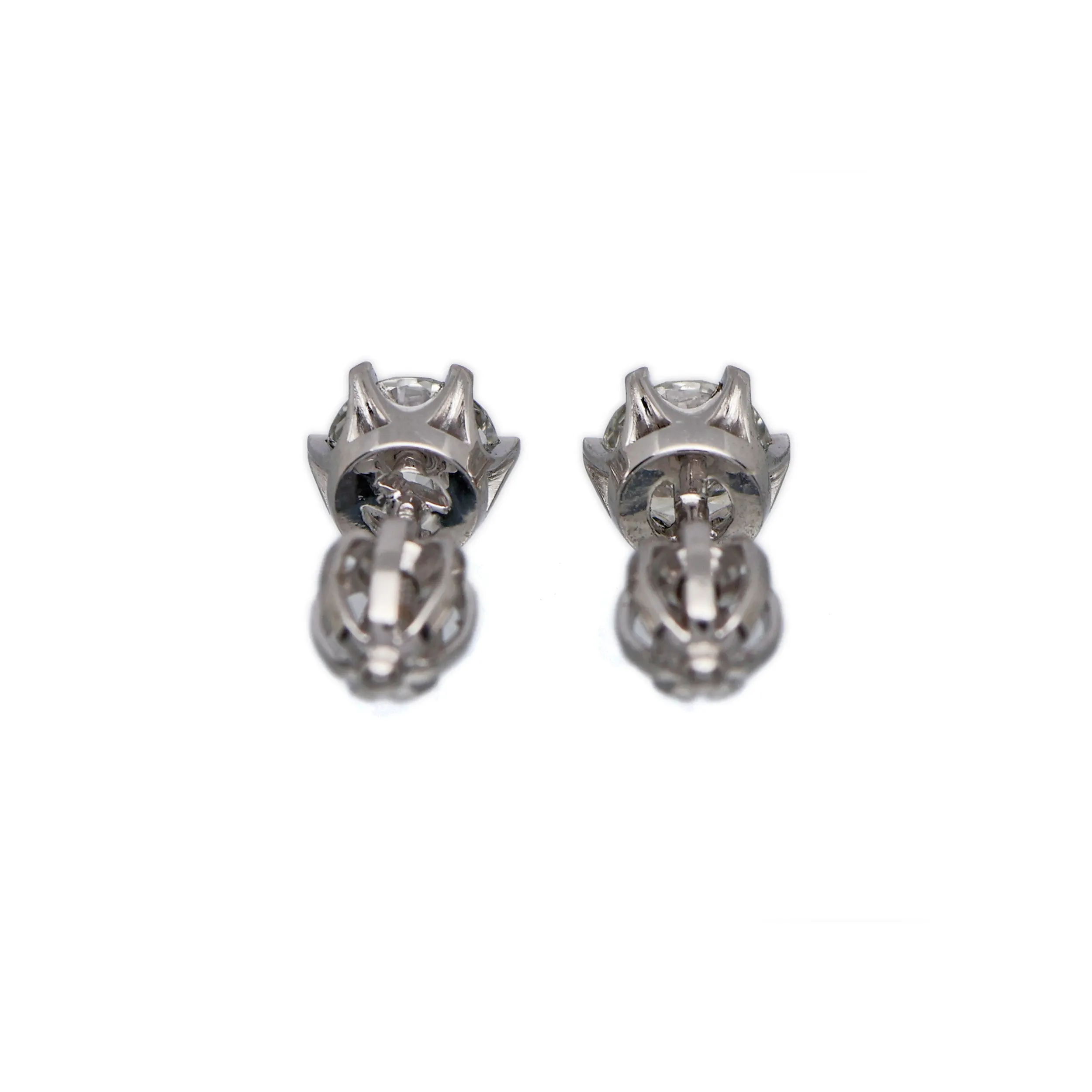 Zlaté náušnice s brilianty 1,01 ct + GIA mezinárodní certifikát - 5