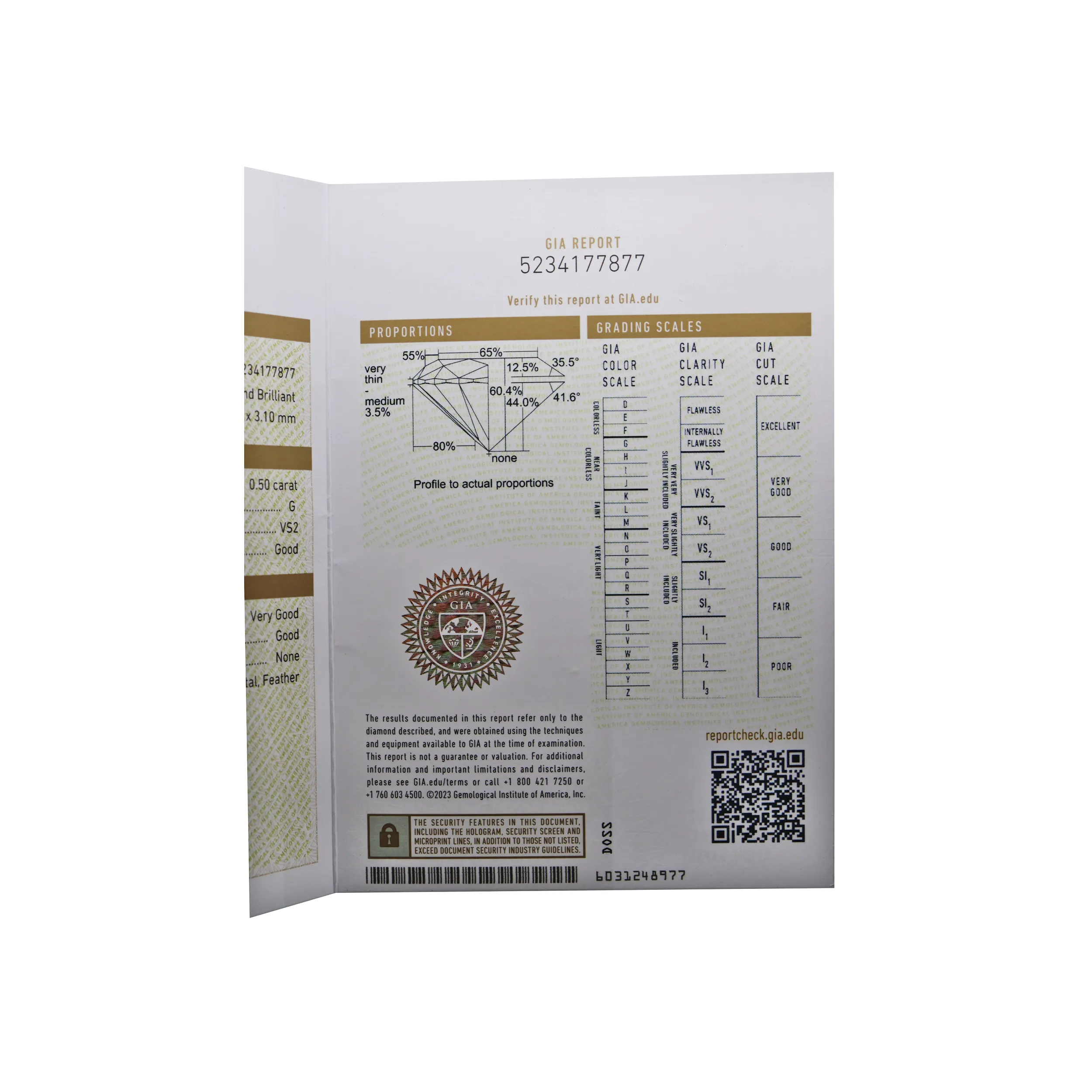 Zlaté náušnice s brilianty 1,01 ct + GIA mezinárodní certifikát - 8