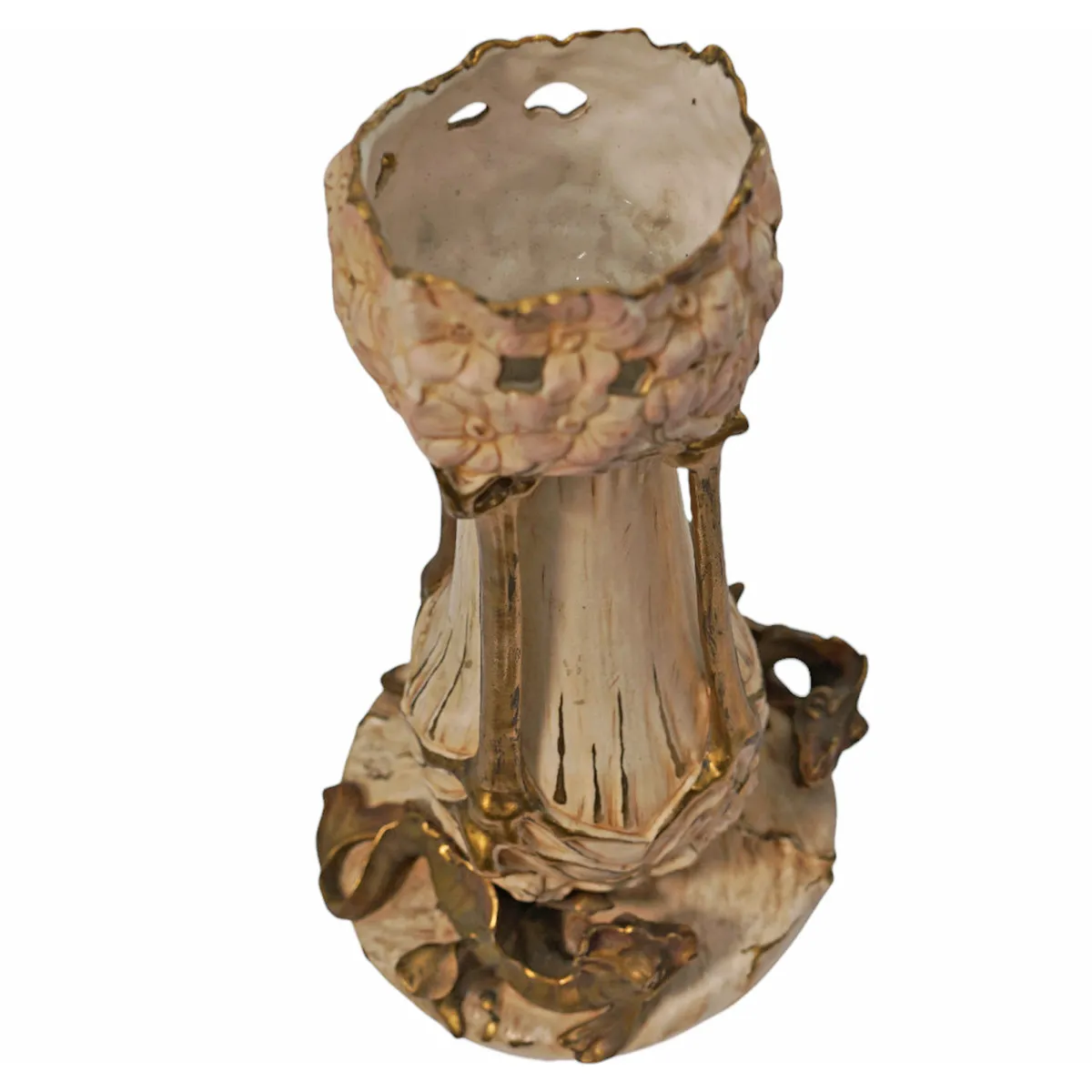 Royal Dux – Váza s motivem draků - 2