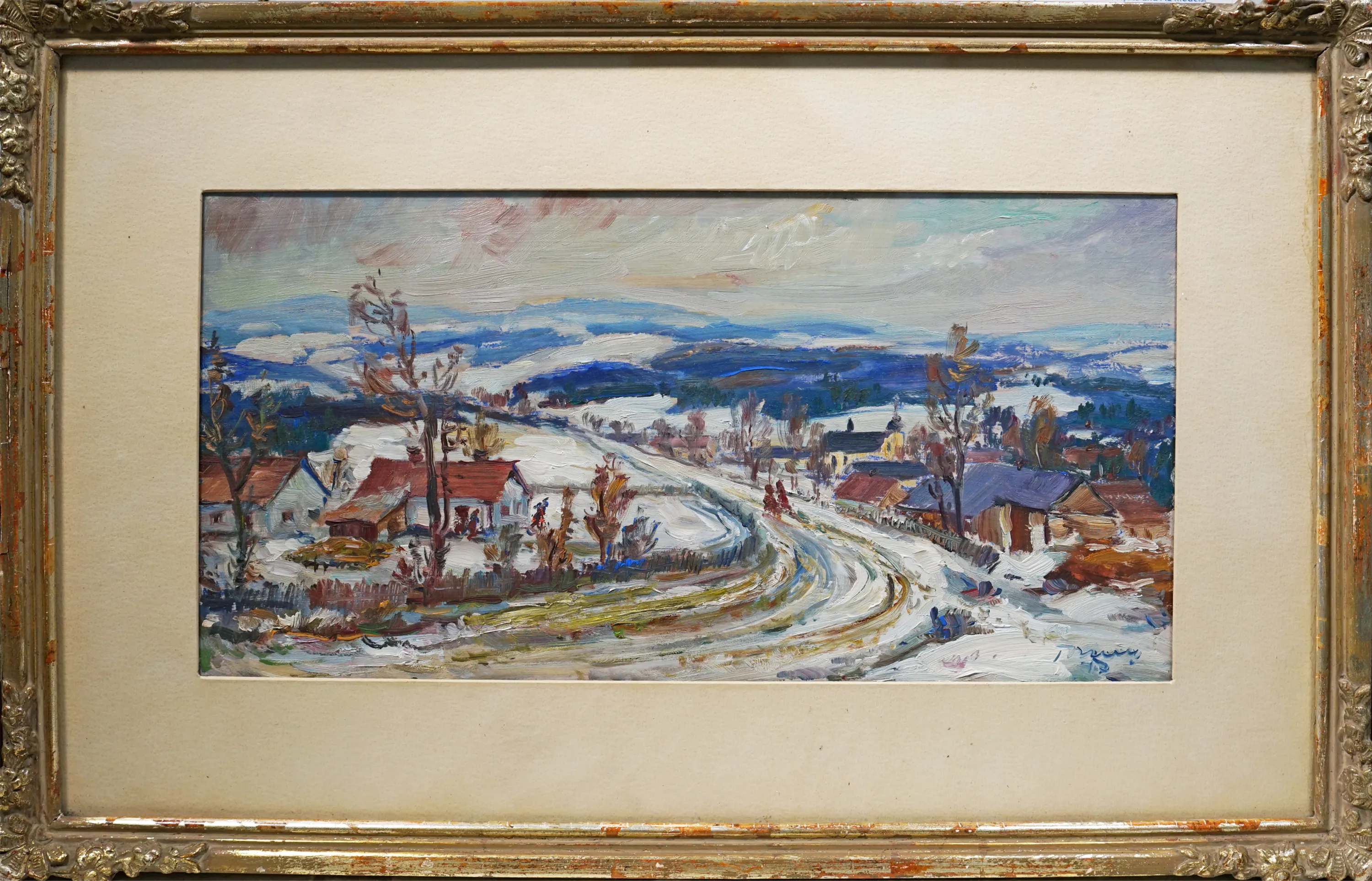 Antonín Tomek – Zimní krajina