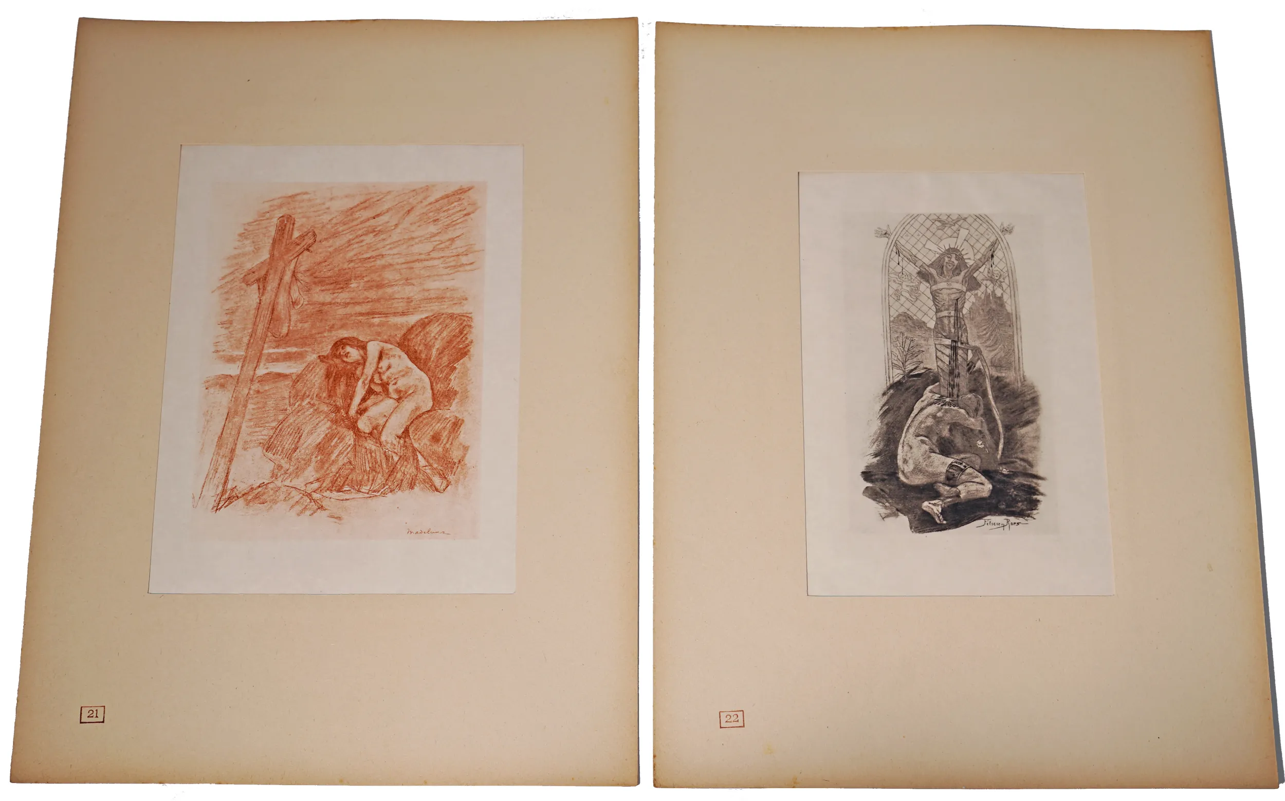 Felicien Rops – 42 Ks – Erotické dílo Feliciena Ropse 1905 - 12