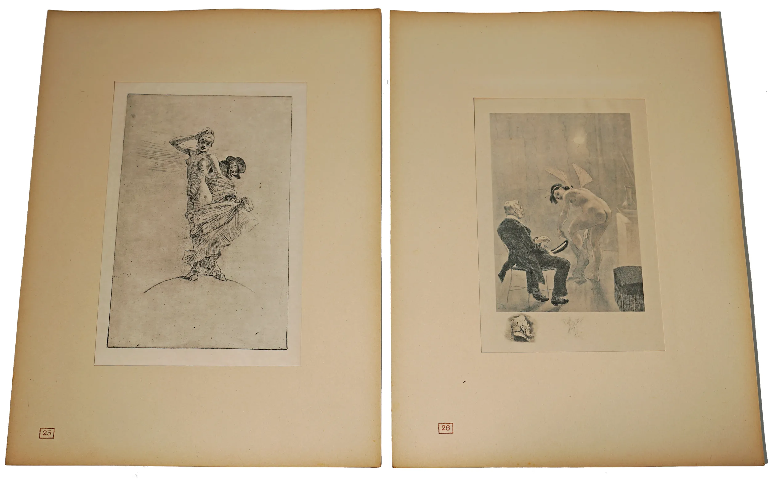 Felicien Rops – 42 Ks – Erotické dílo Feliciena Ropse 1905 - 14