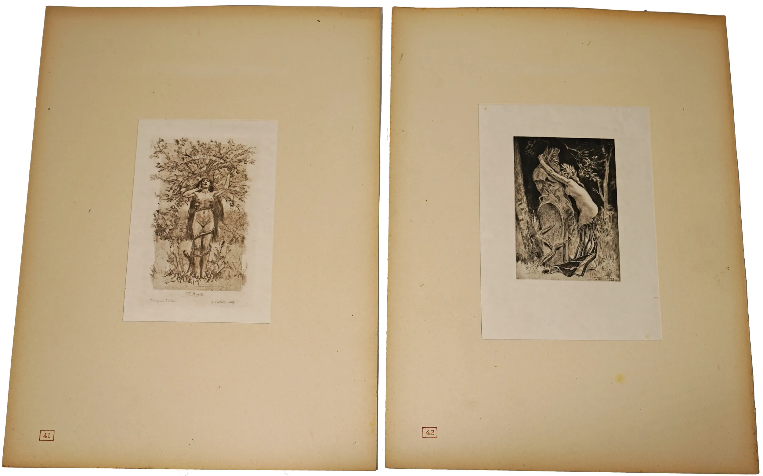 Felicien Rops – 42 Ks – Erotické dílo Feliciena Ropse 1905 - 22