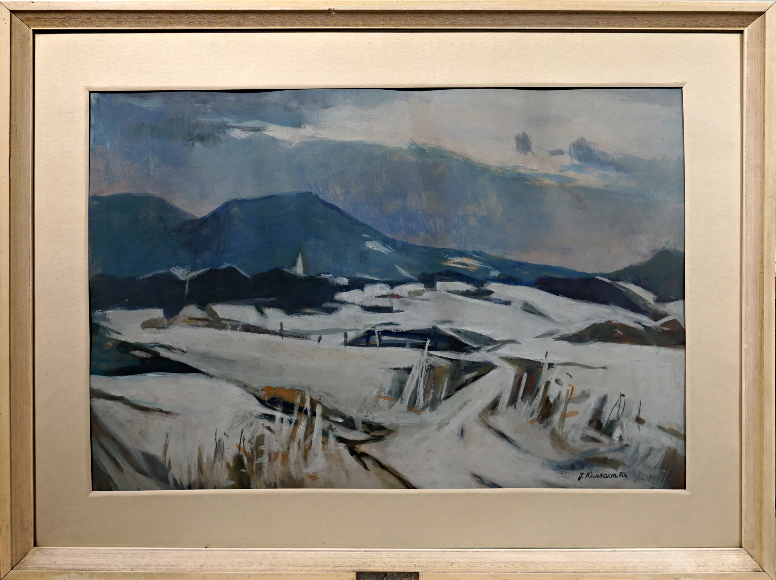Josef Kurzava – Zimní krajina