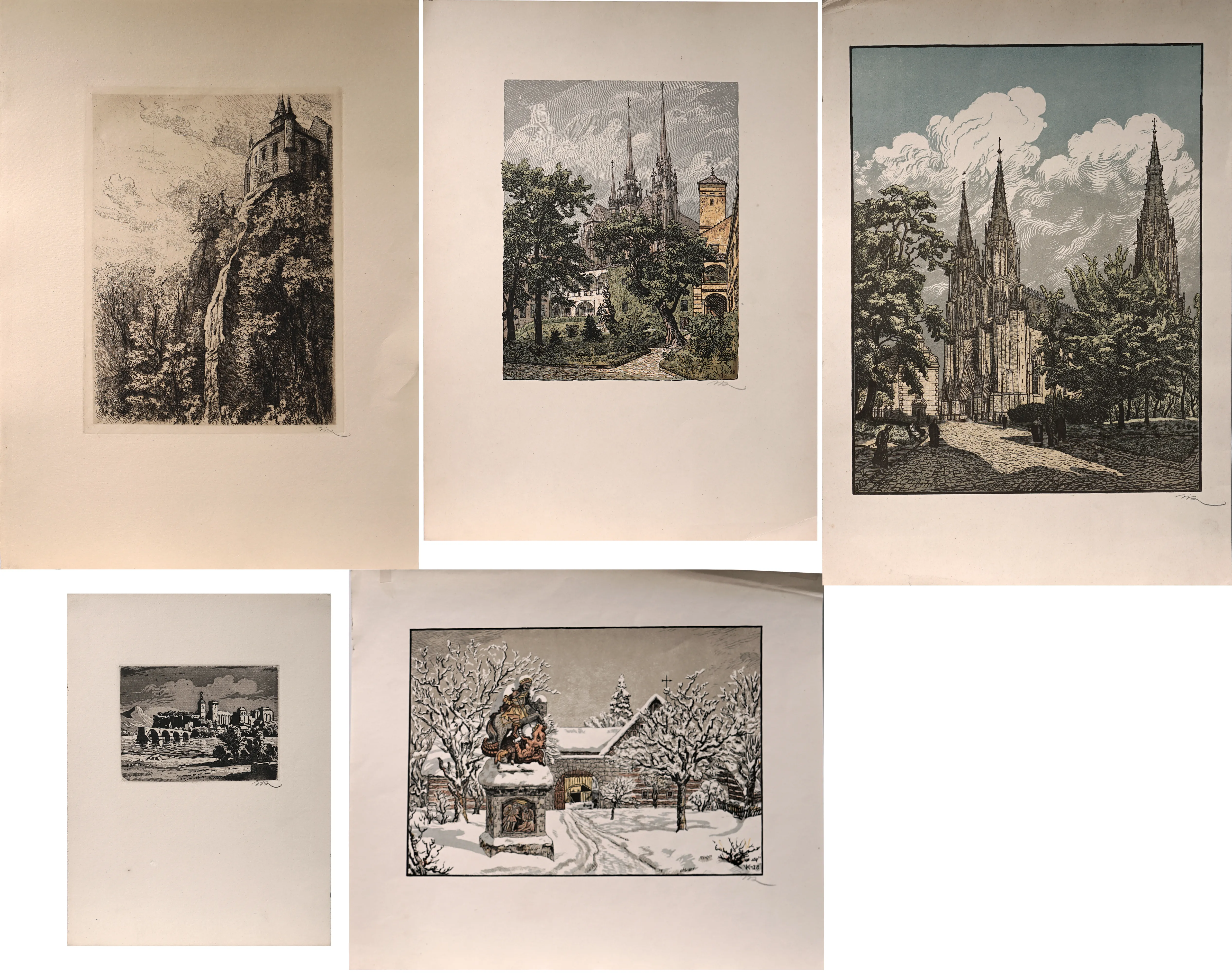 Karel Vik – 5 ks litografie