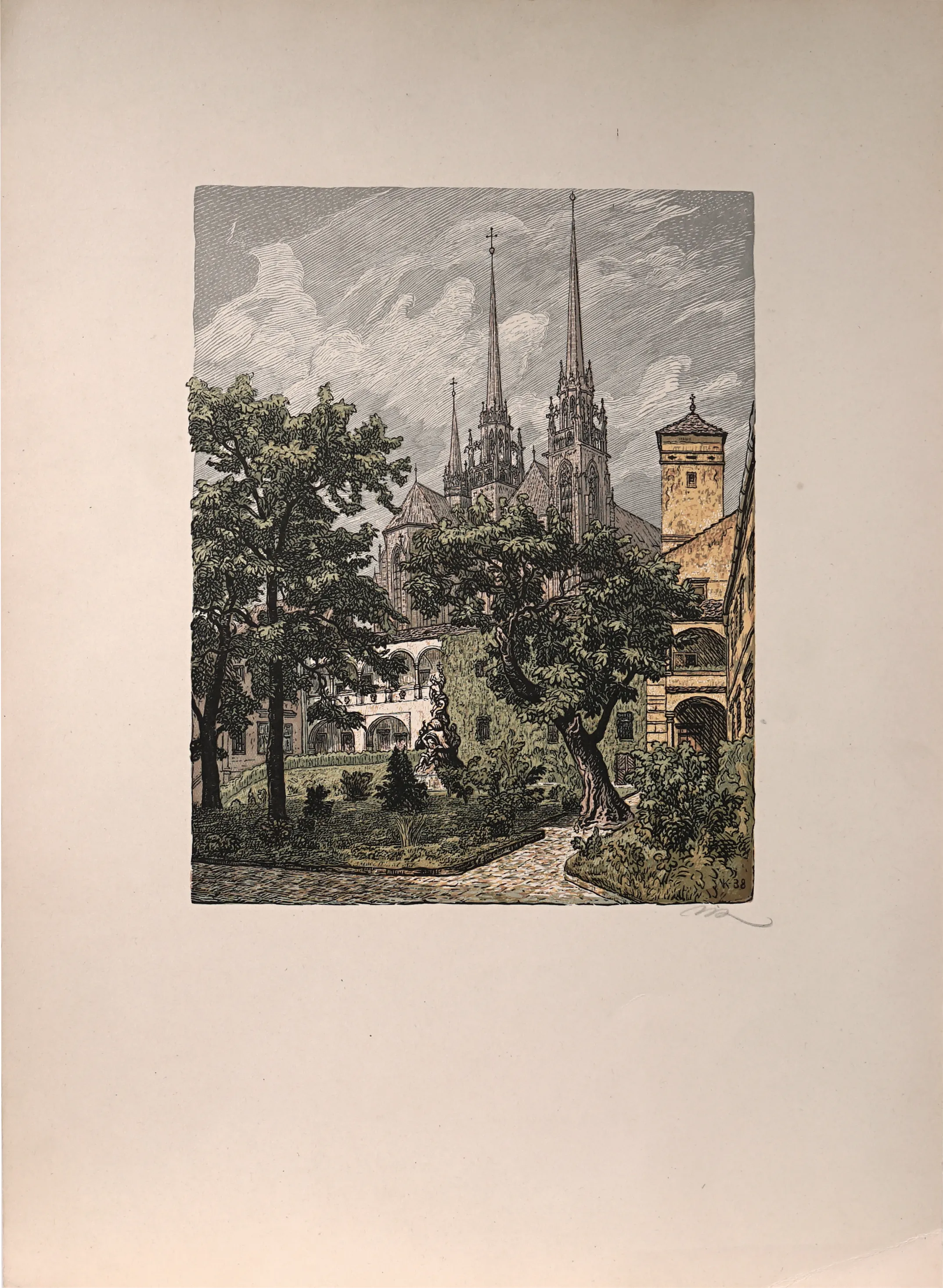 Karel Vik – 5 ks litografie - 3