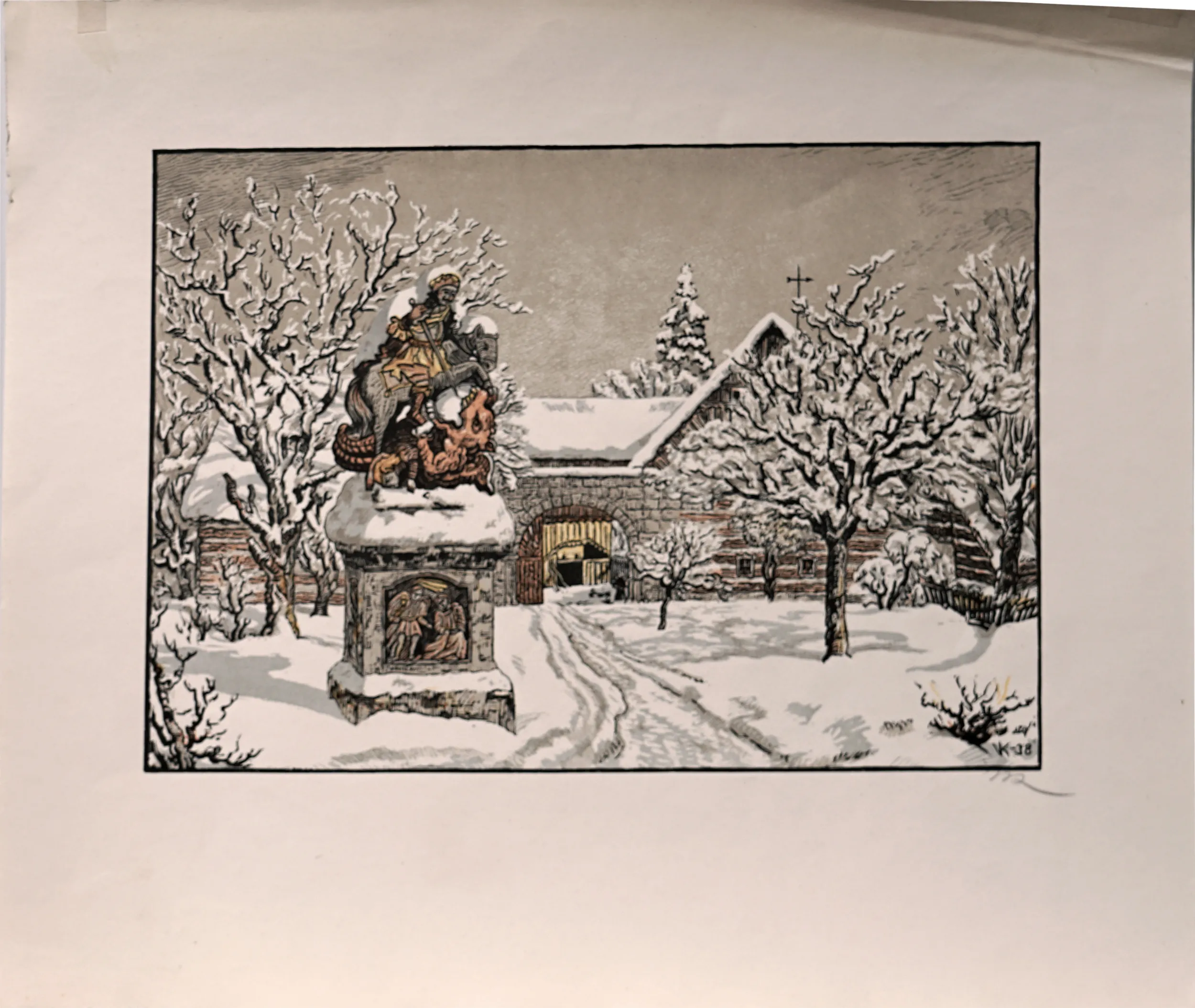 Karel Vik – 5 ks litografie - 4