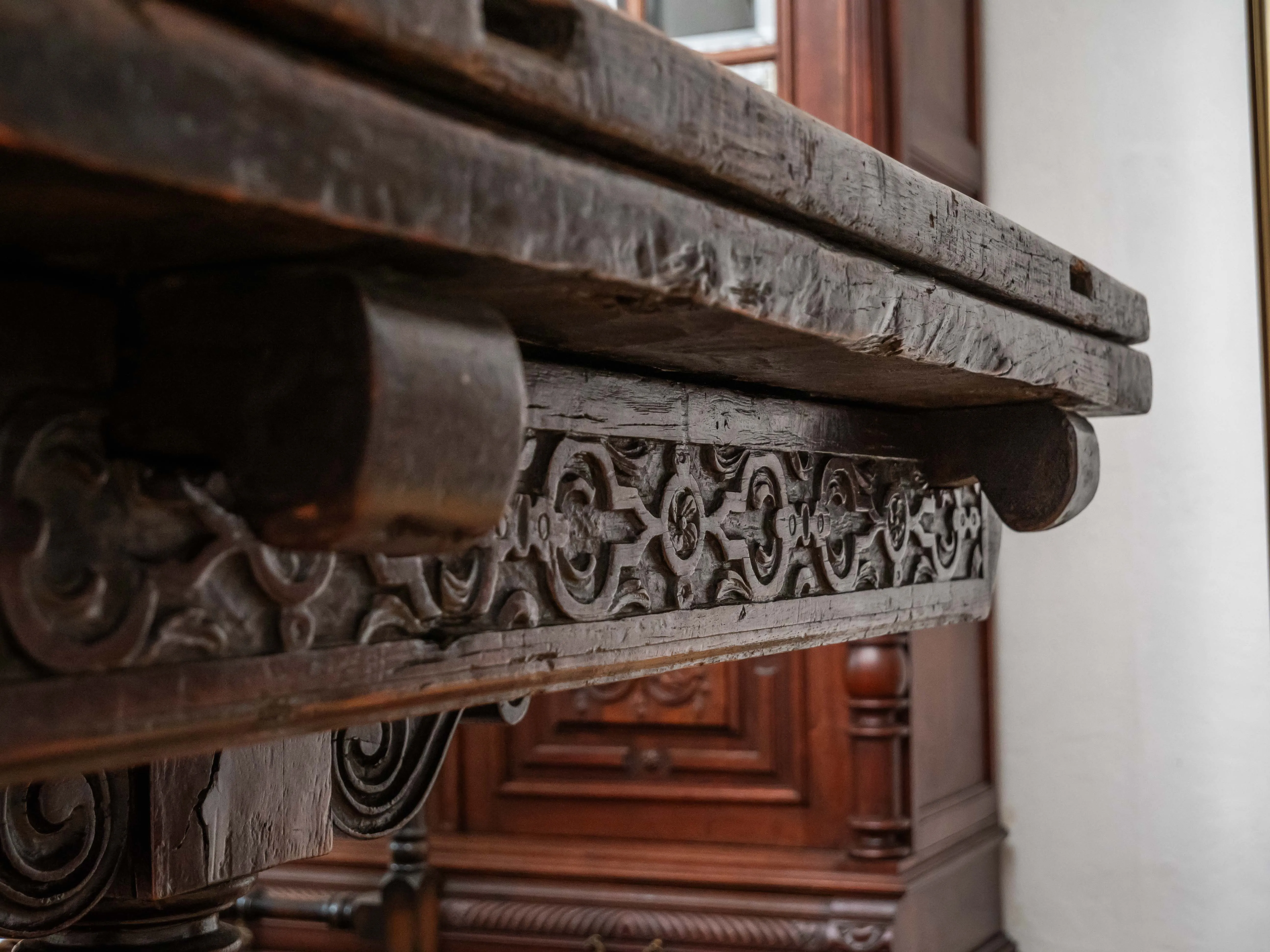 Starožitný velký anglický stůl z počátku 18. století - 10