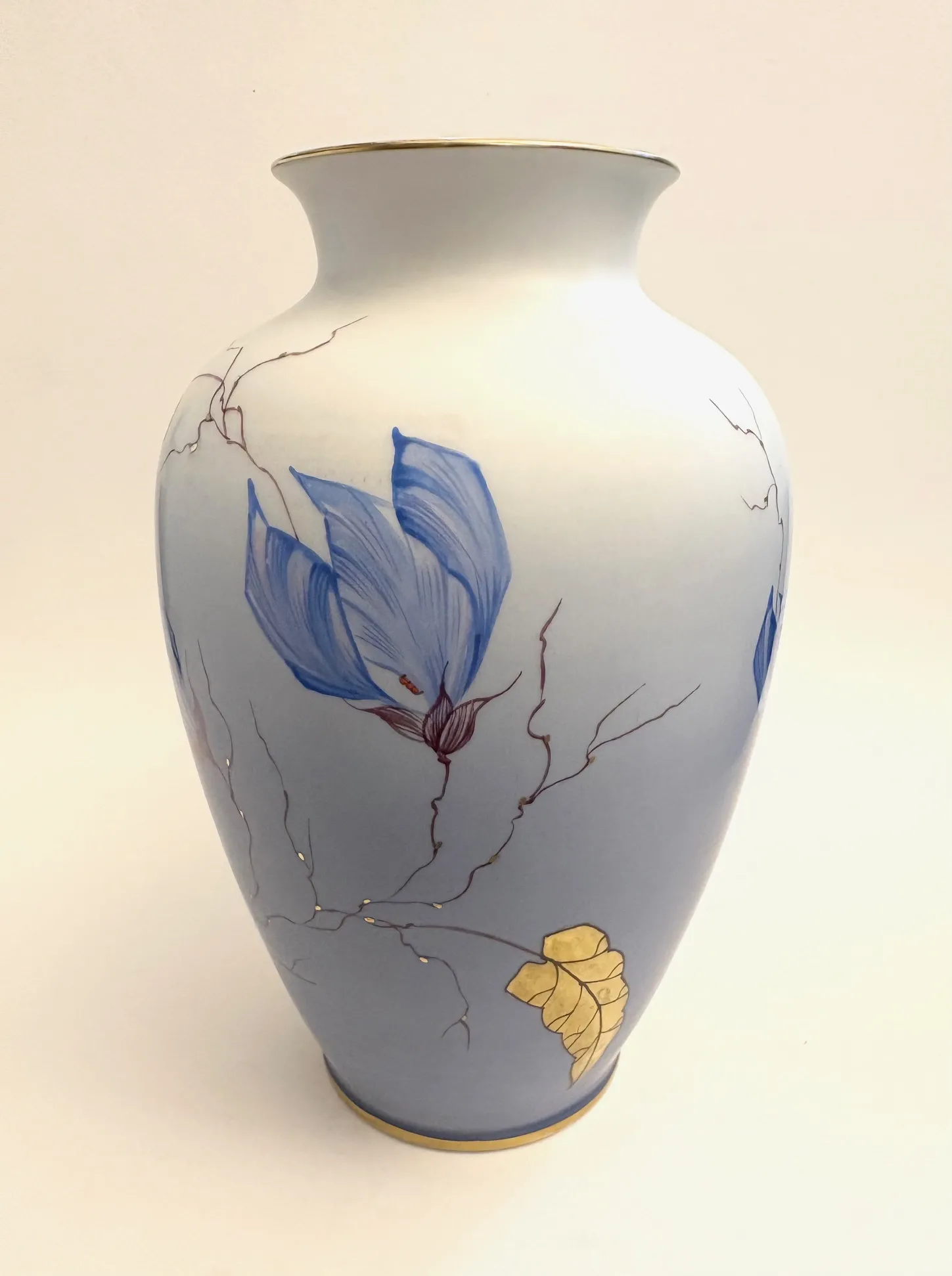 Porcelánová váza s květinovým motivem – Rosenthal - 4