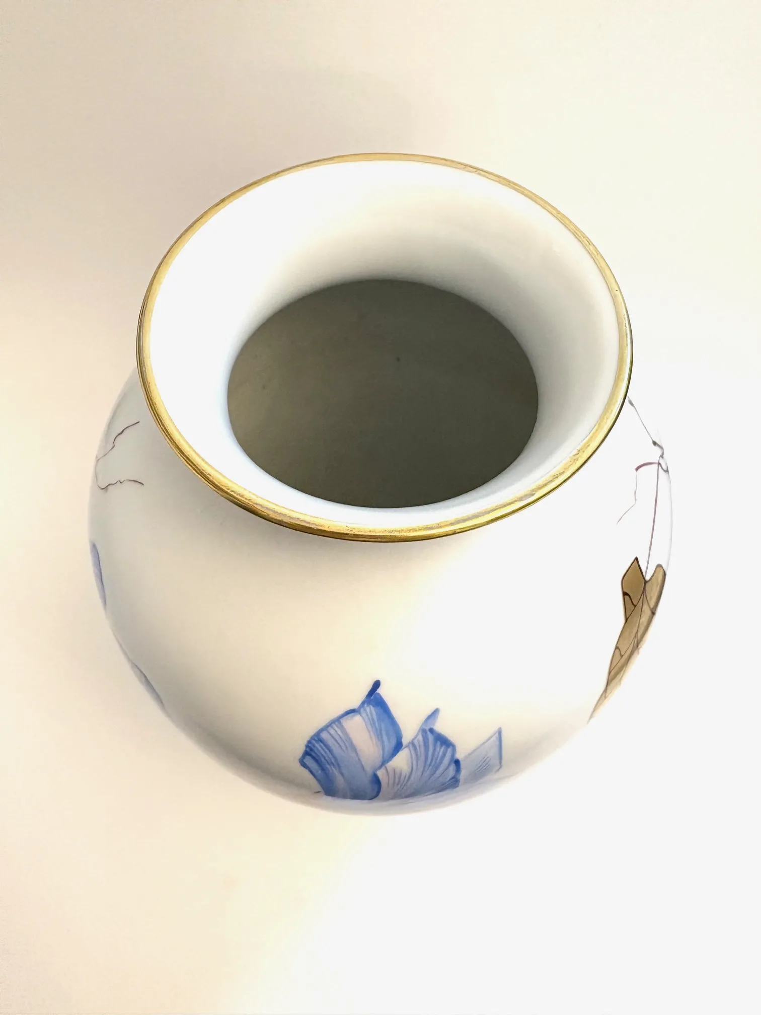 Porcelánová váza s květinovým motivem – Rosenthal - 7