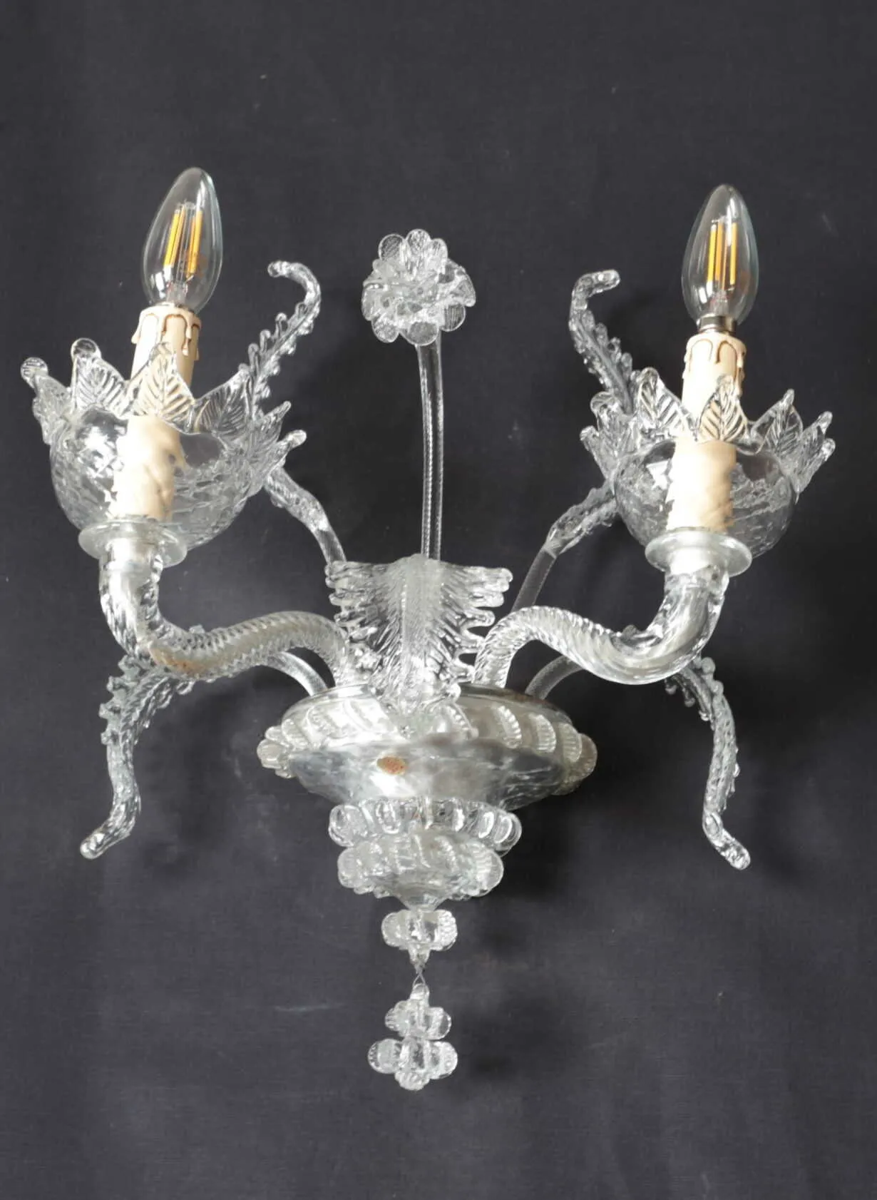 Nástěnná lampa Murano