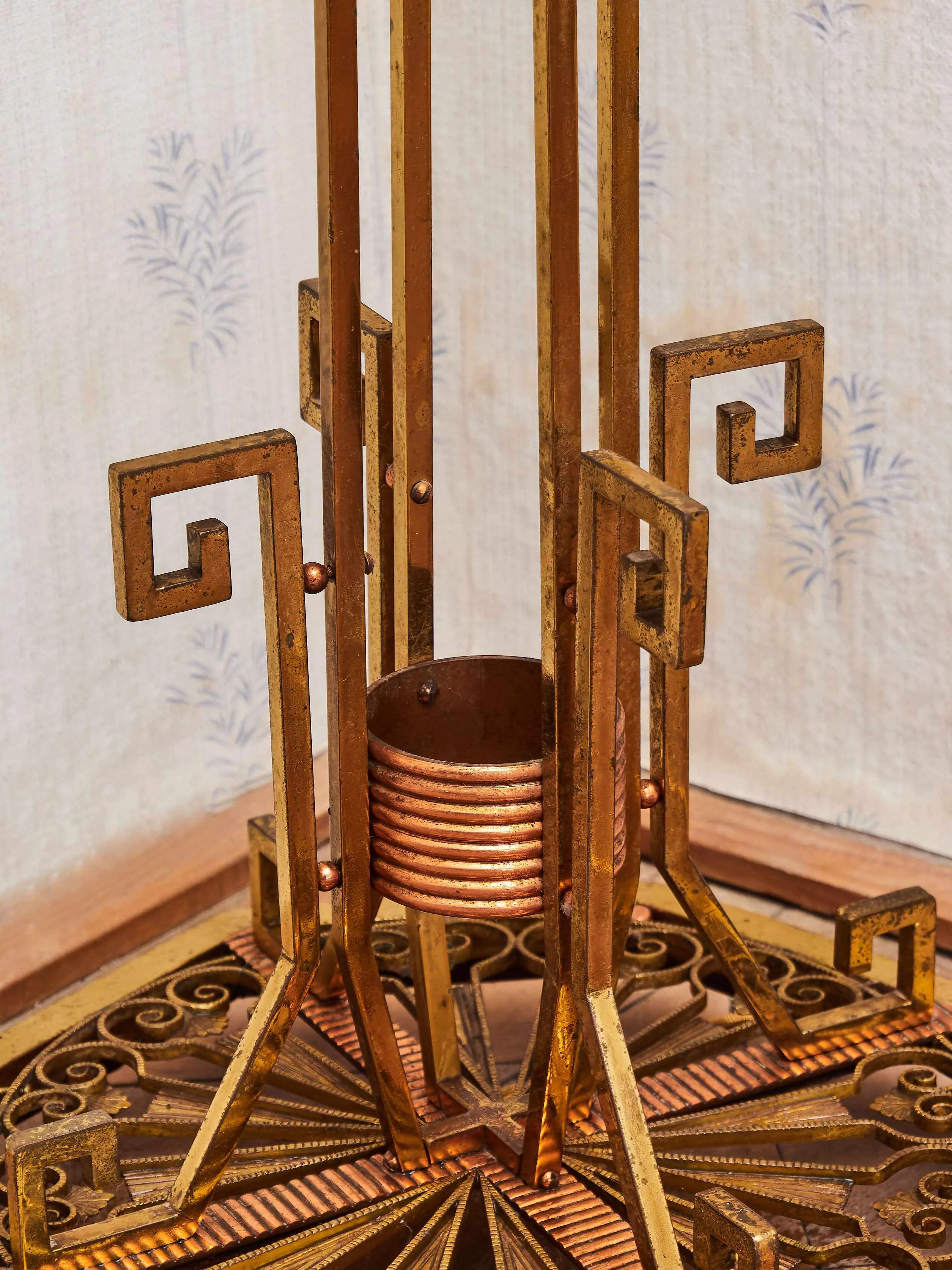 Originální stojací lampa Art Deco - 5