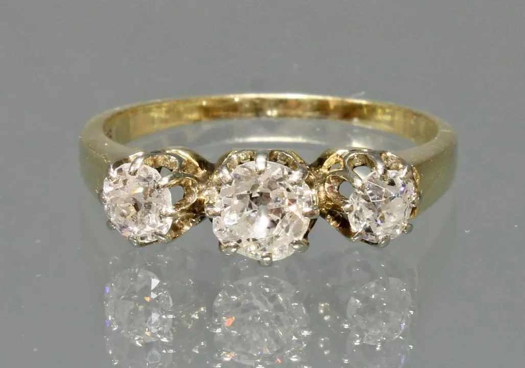 Briliantový prsten 0,85 ct