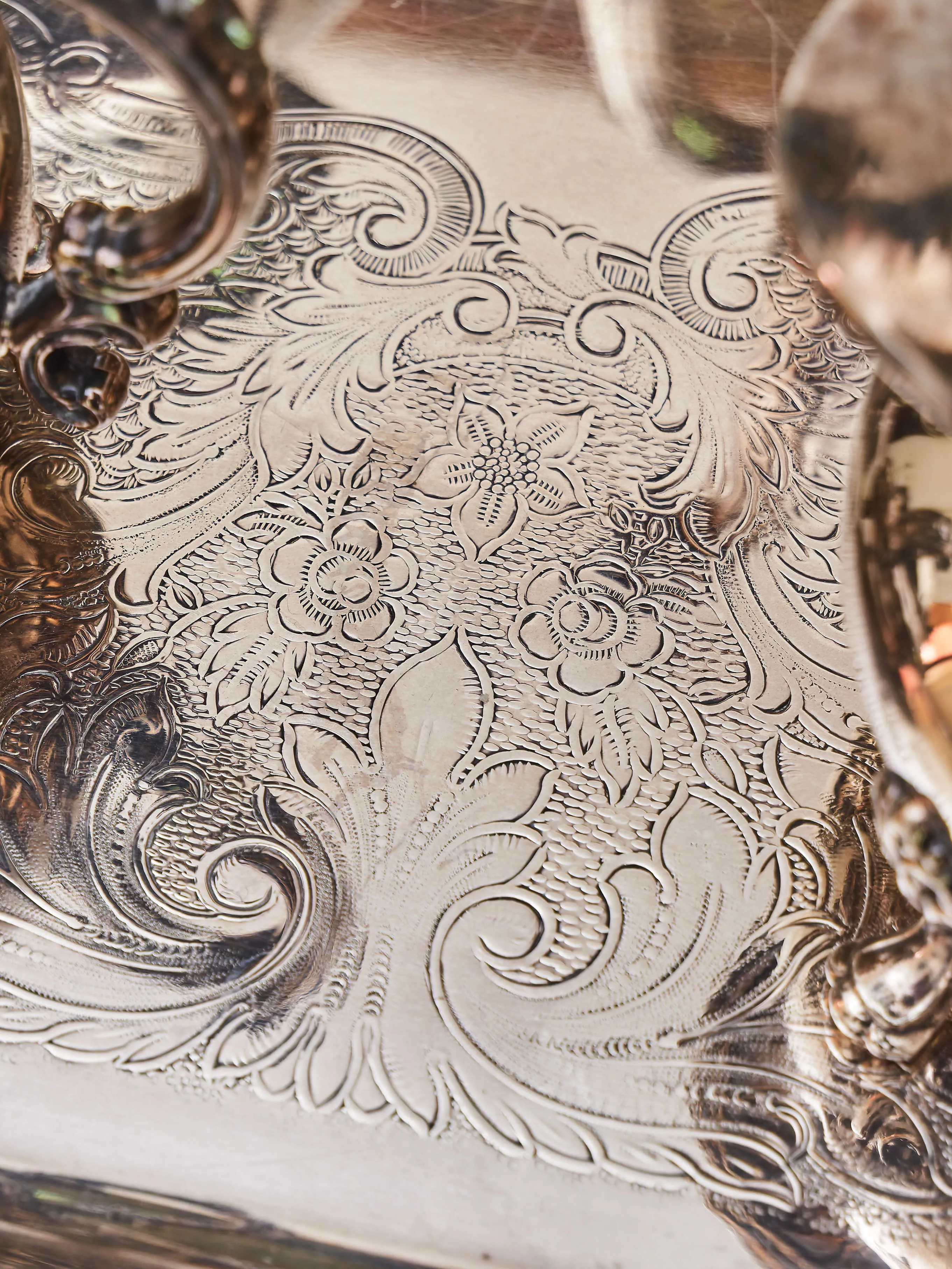 Kávový a čajový servis Oneida Heirloom – Venetian Scroll - 8
