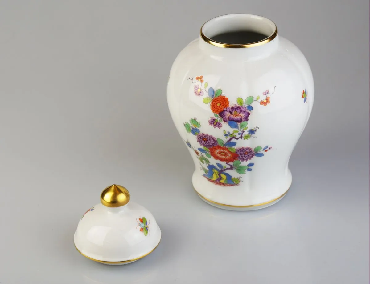 Porcelánová dóza na čaj – Meissen - 4