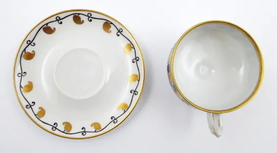 August Roloff Münster – Secesní moka šálek - 3