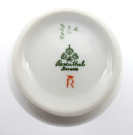 Rosenthal – Vázička s šípkovými růžemi - 4