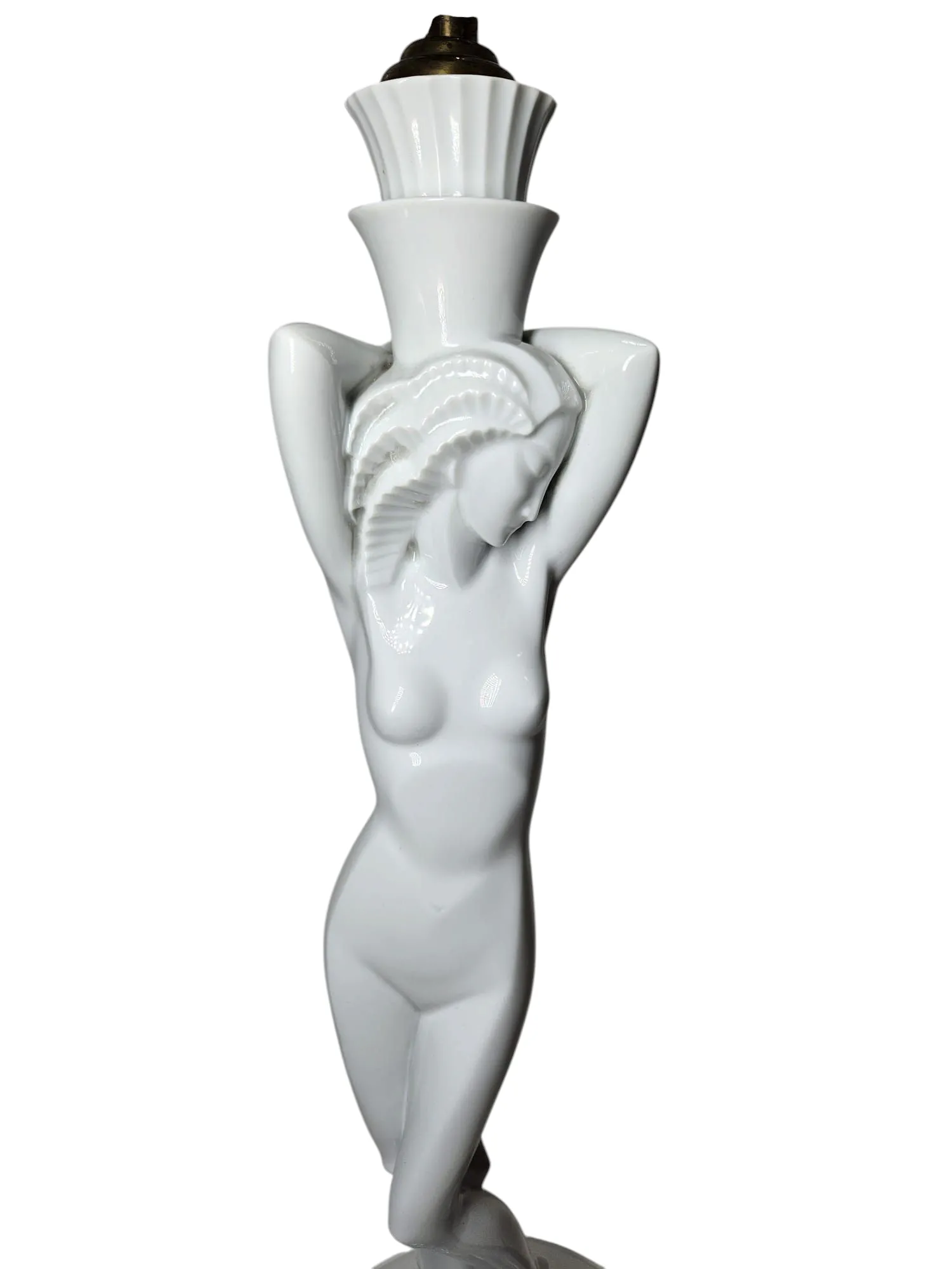 Art deco stolní figurální lampa - Rosenthal