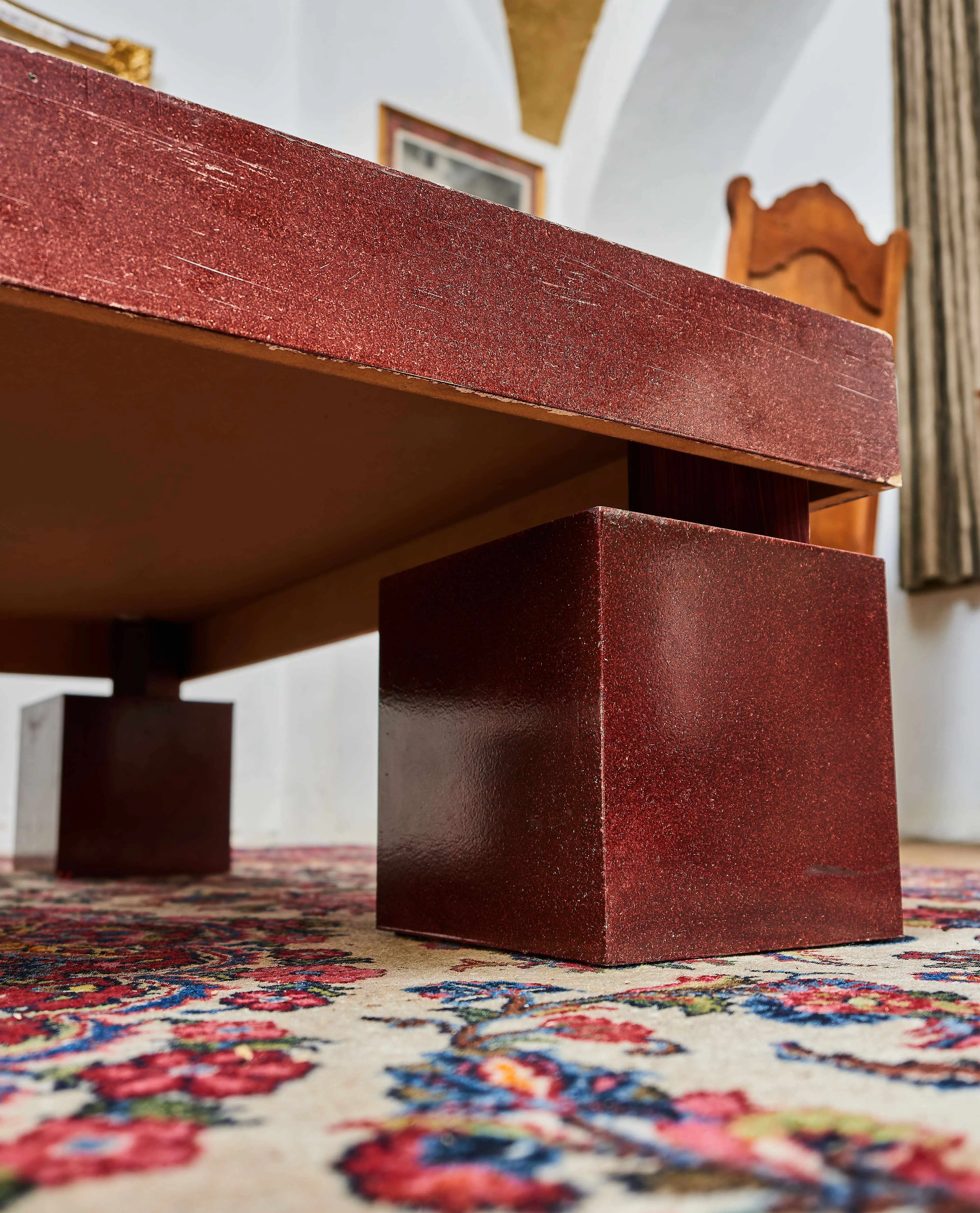 Designový konferenční stolek Maarten Van den Eynde – signovaný originál, 2001 - 7