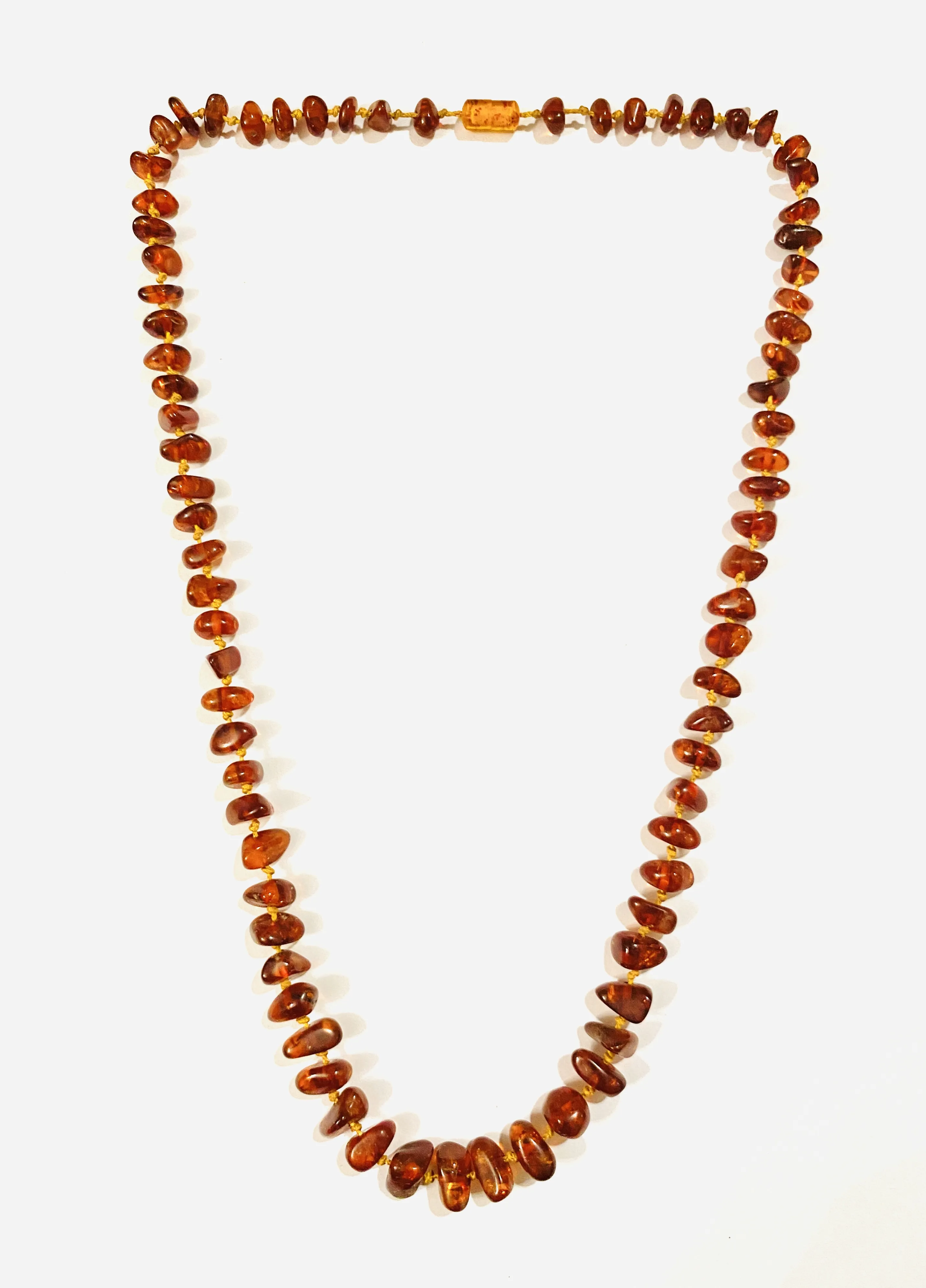 Jantarový náhrdelník, 73 cm