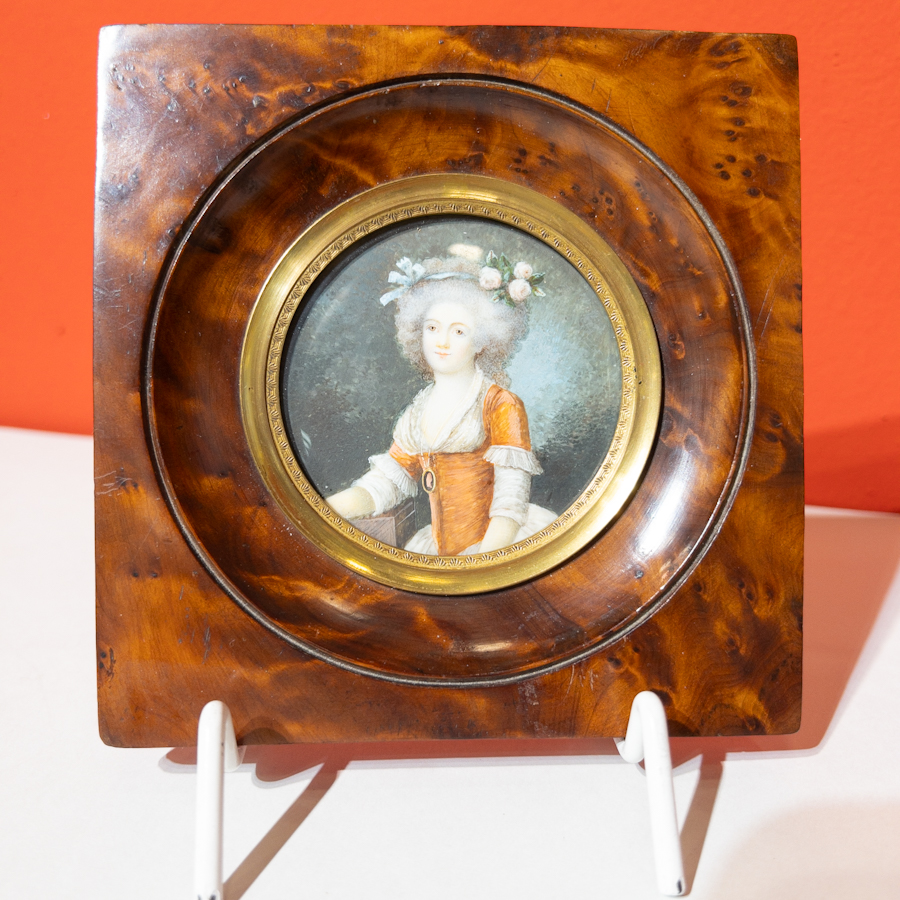 Miniatura, Portrét šlechtičny