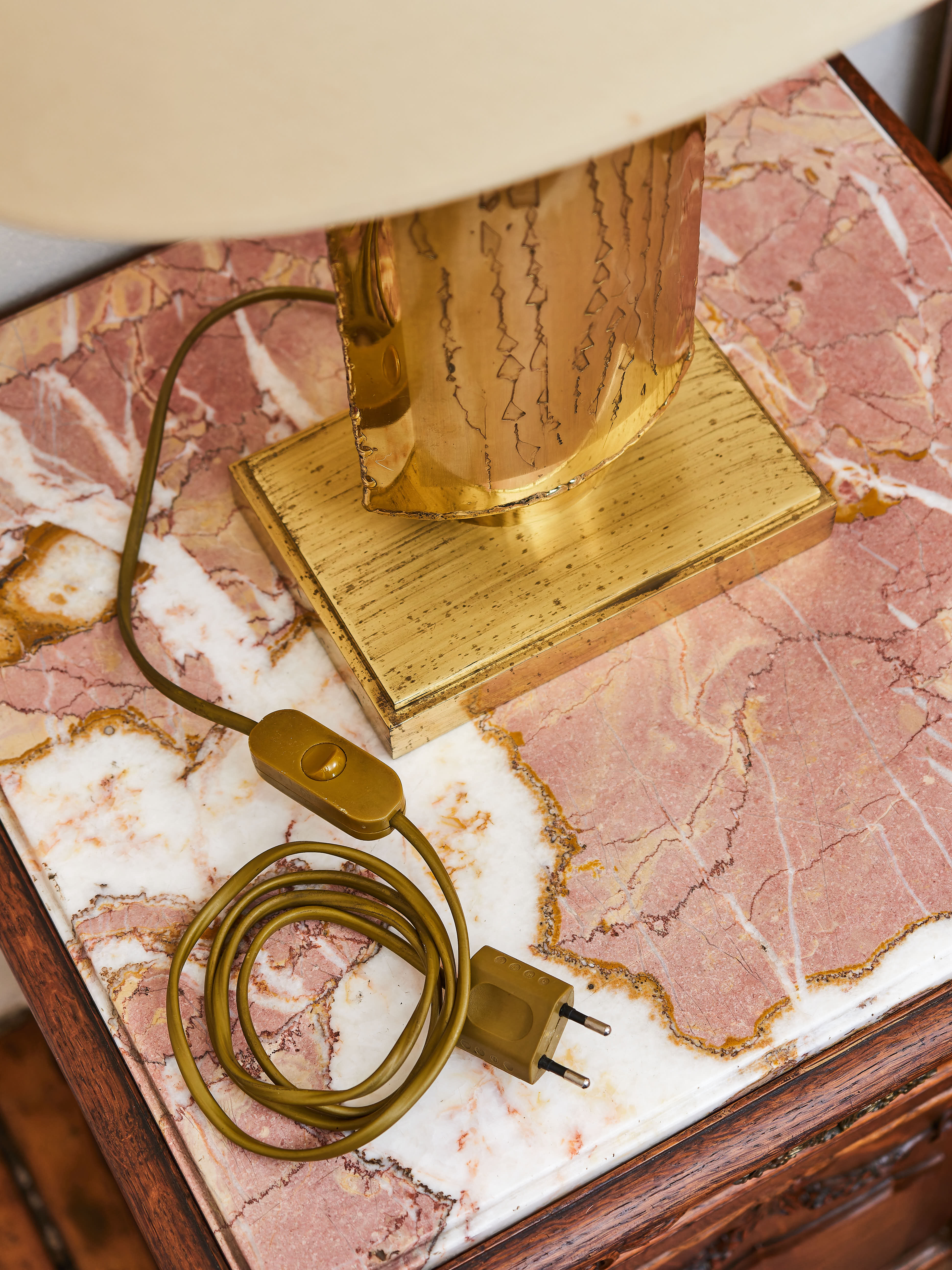 Párové vintage lampy Itálie 1970 - 10