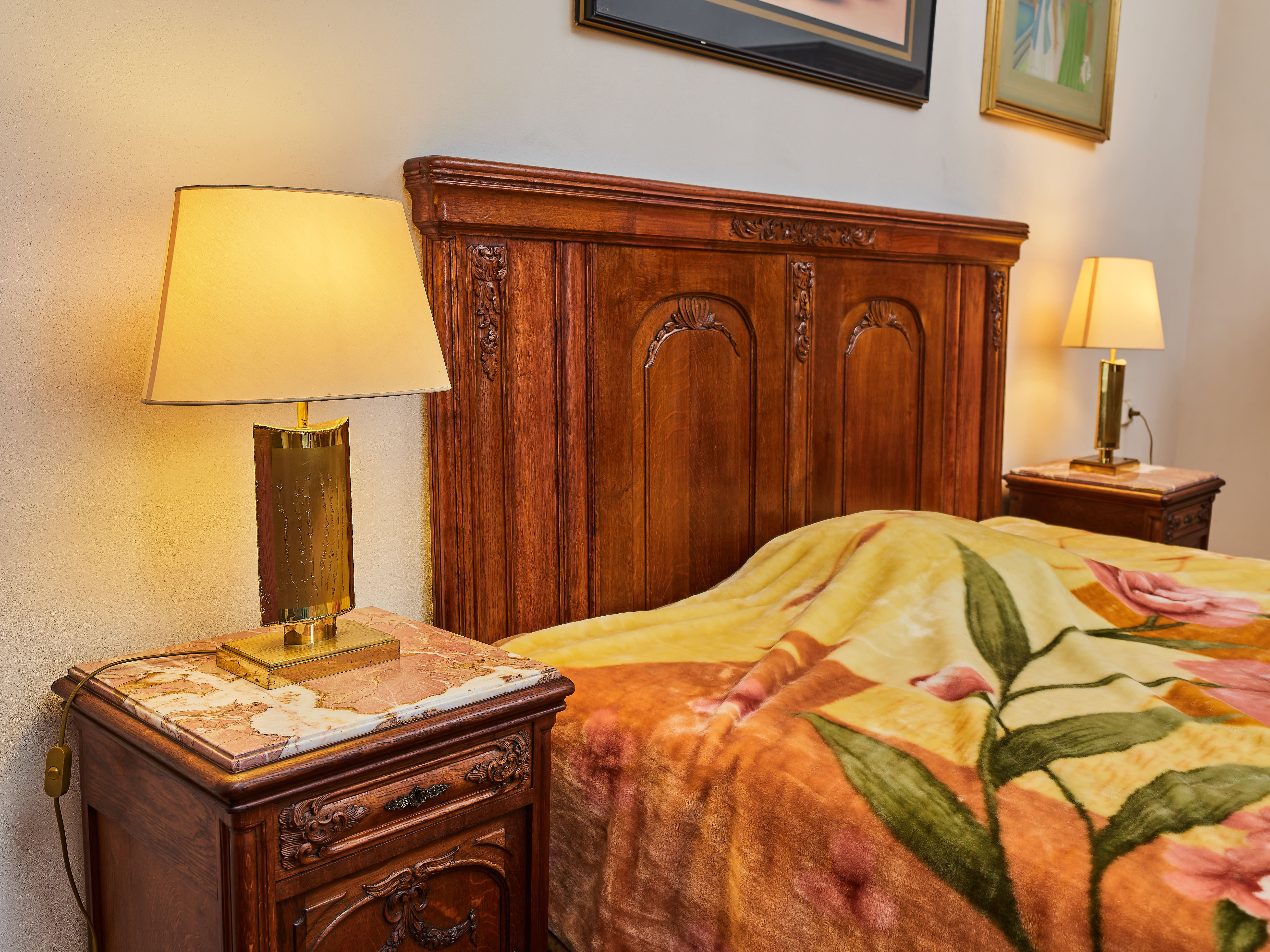 Párové vintage lampy Itálie 1970 - 11